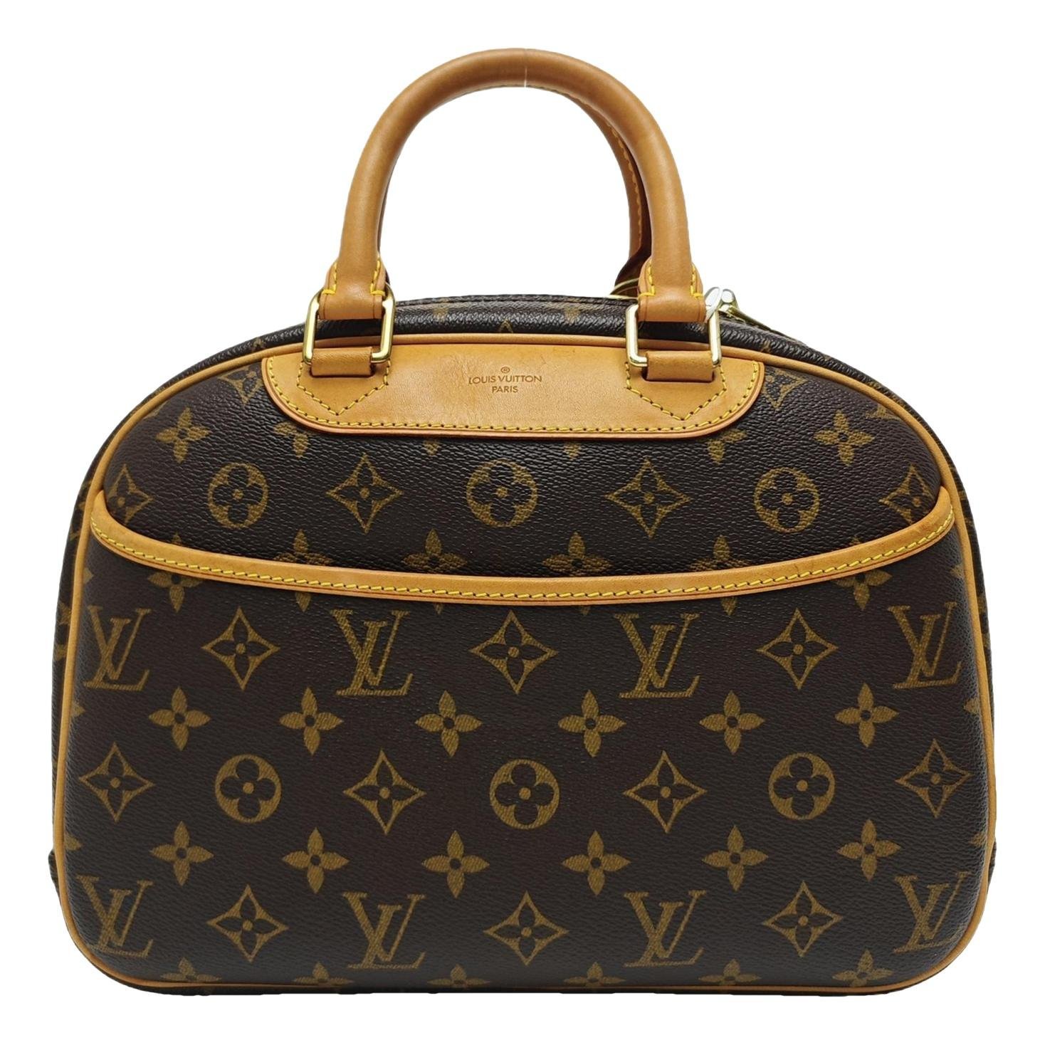 Deauville leather handbag
