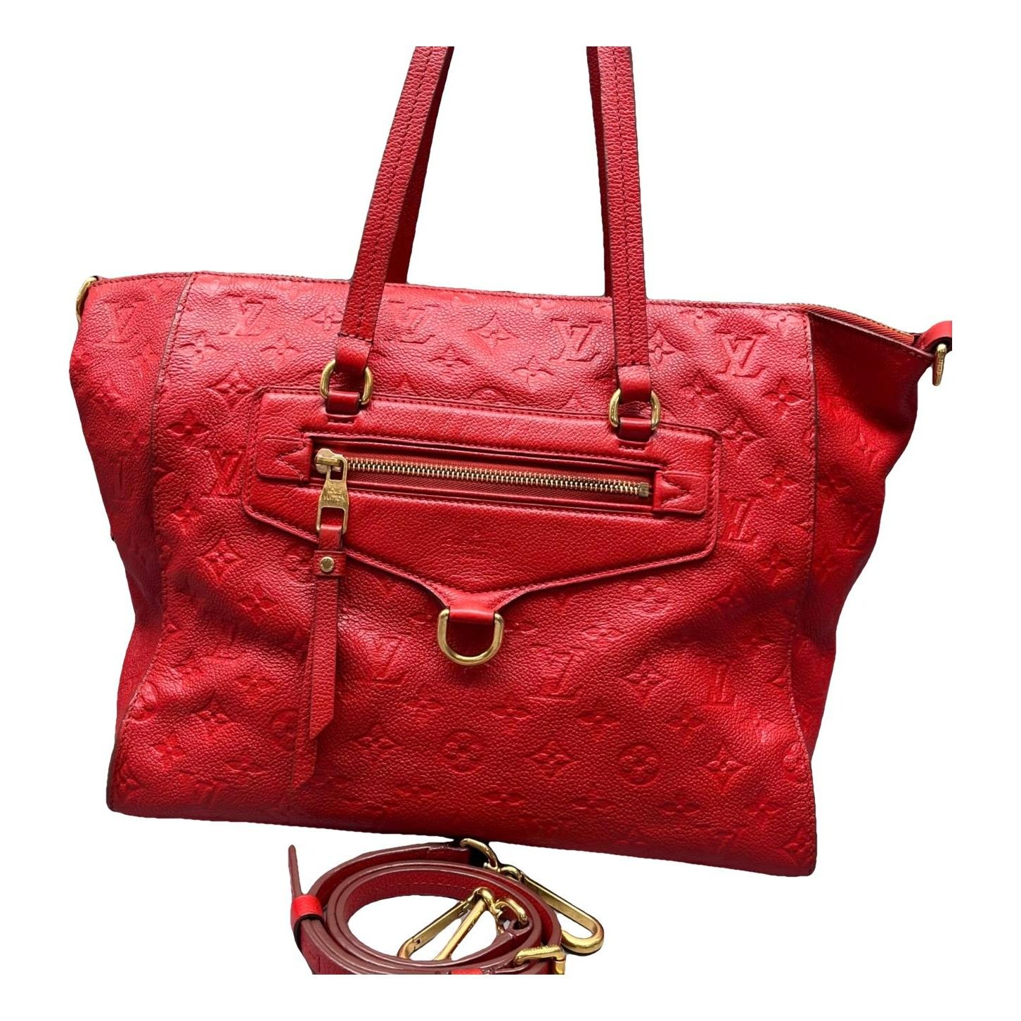 Lumineuse leather handbag