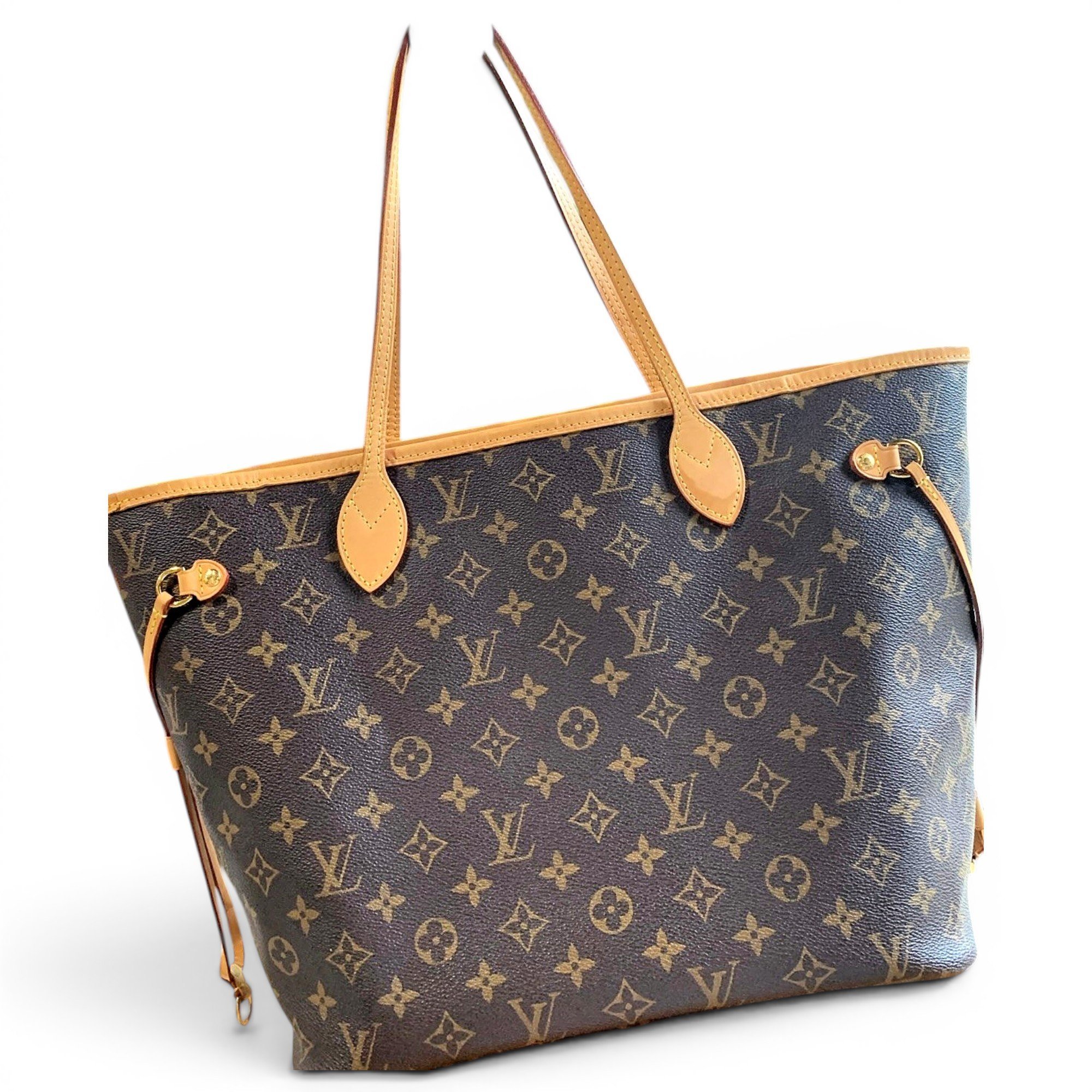 Neverfull leather handbag