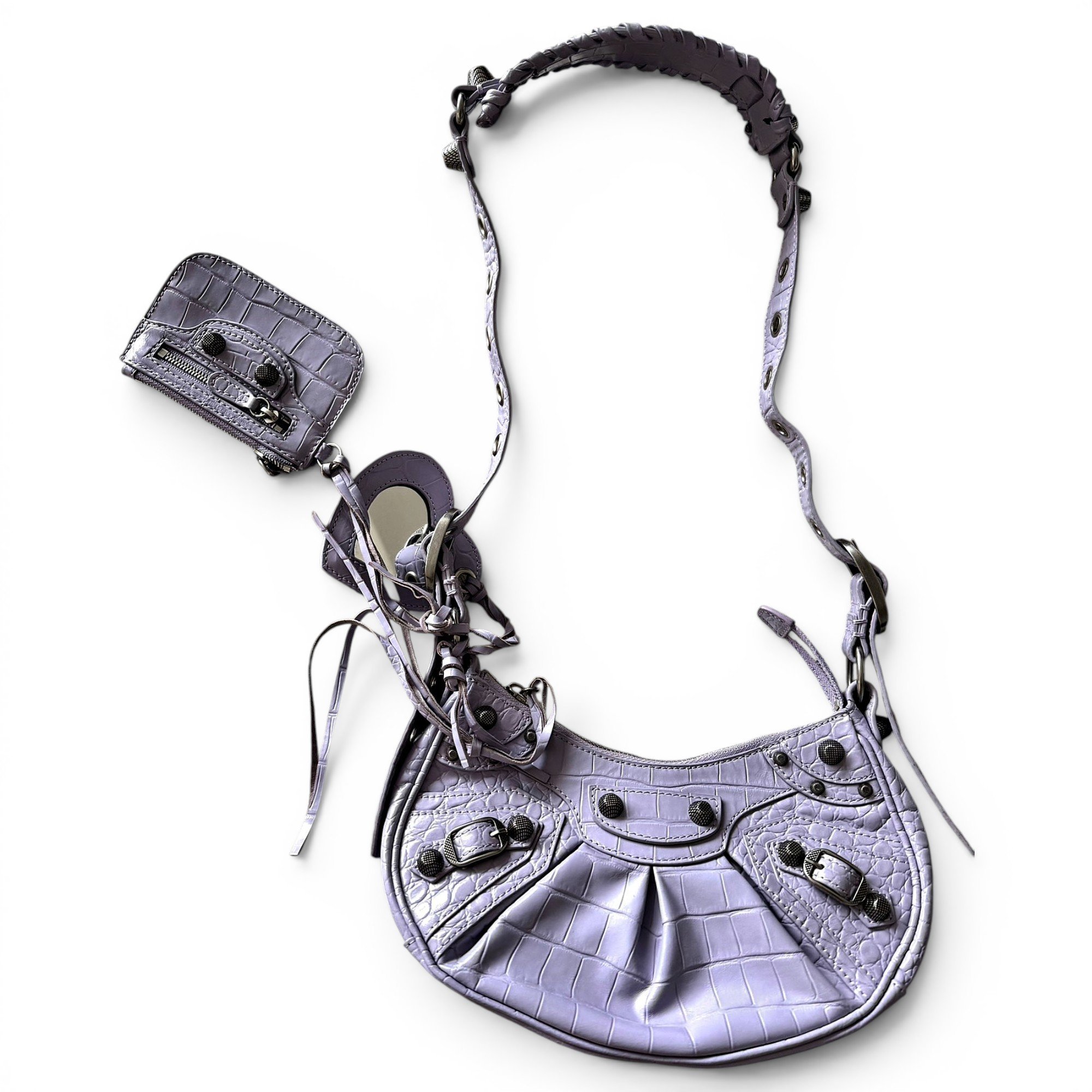Le Cagole leather handbag