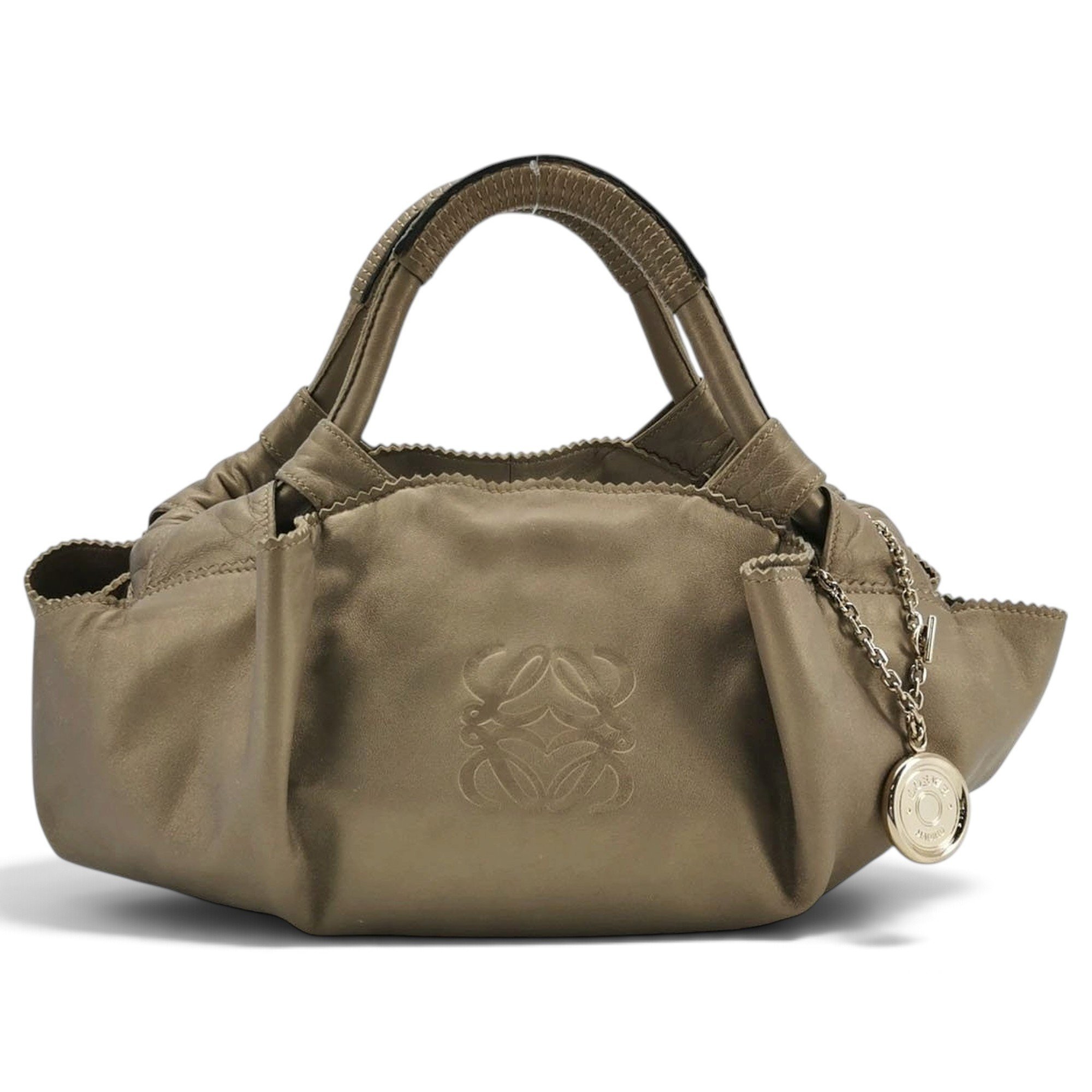 Leather handbag