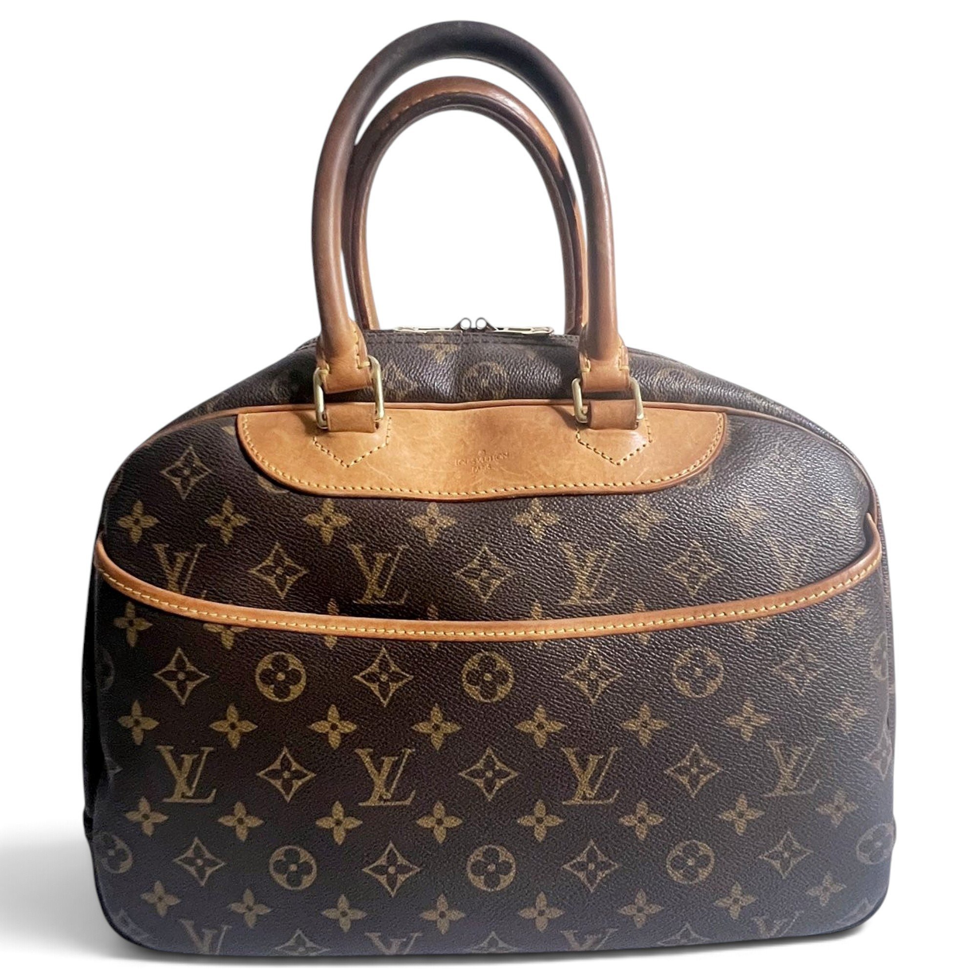 Deauville leather handbag