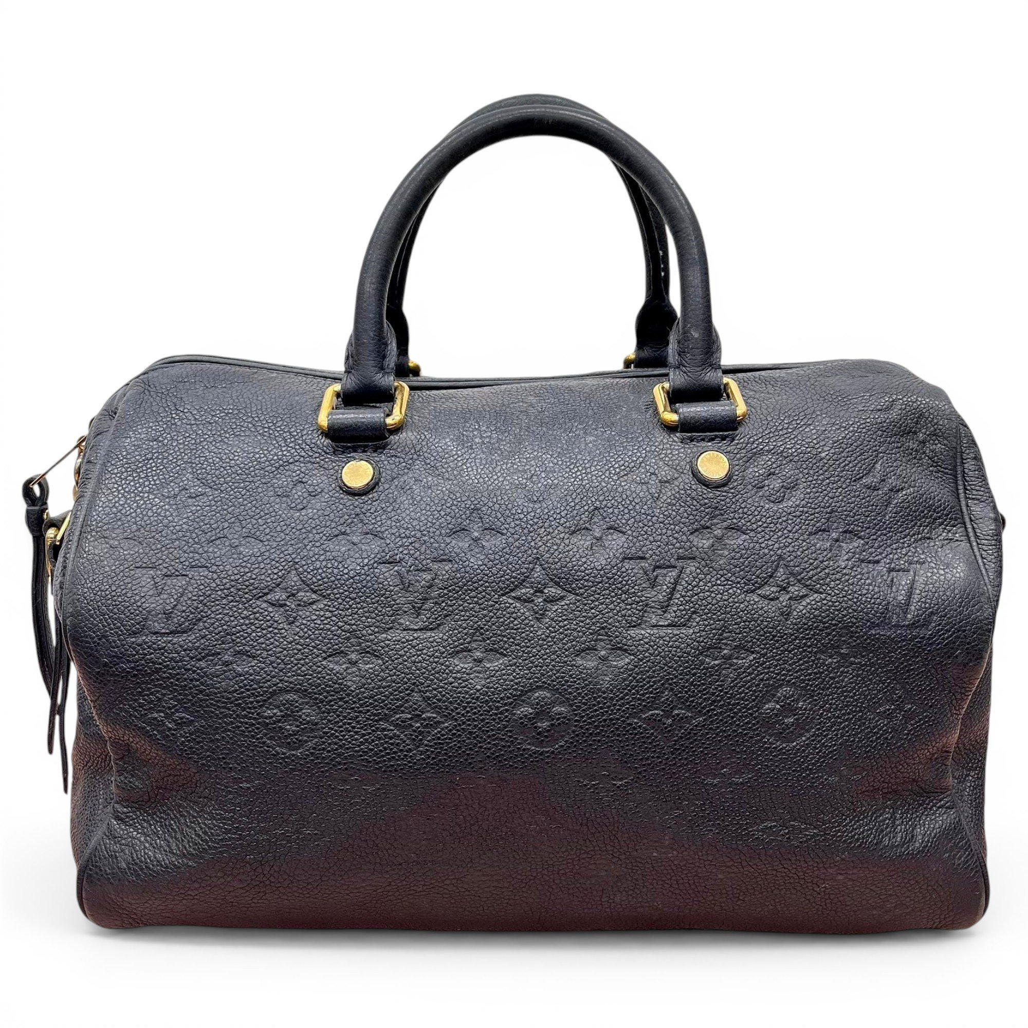 Speedy leather handbag