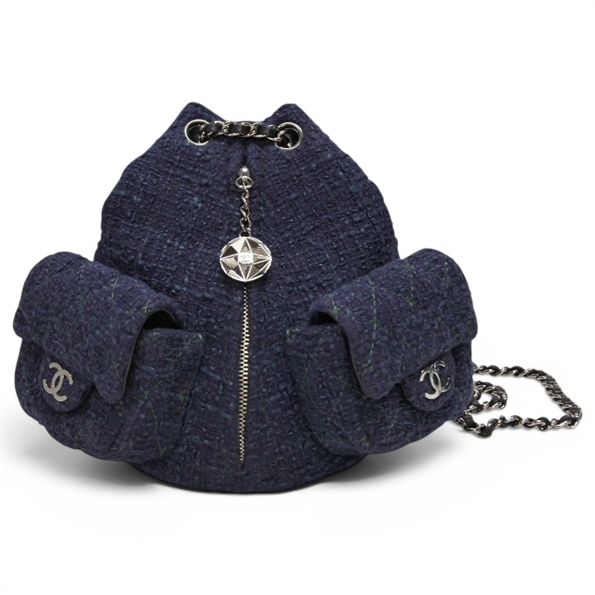 Tweed backpack