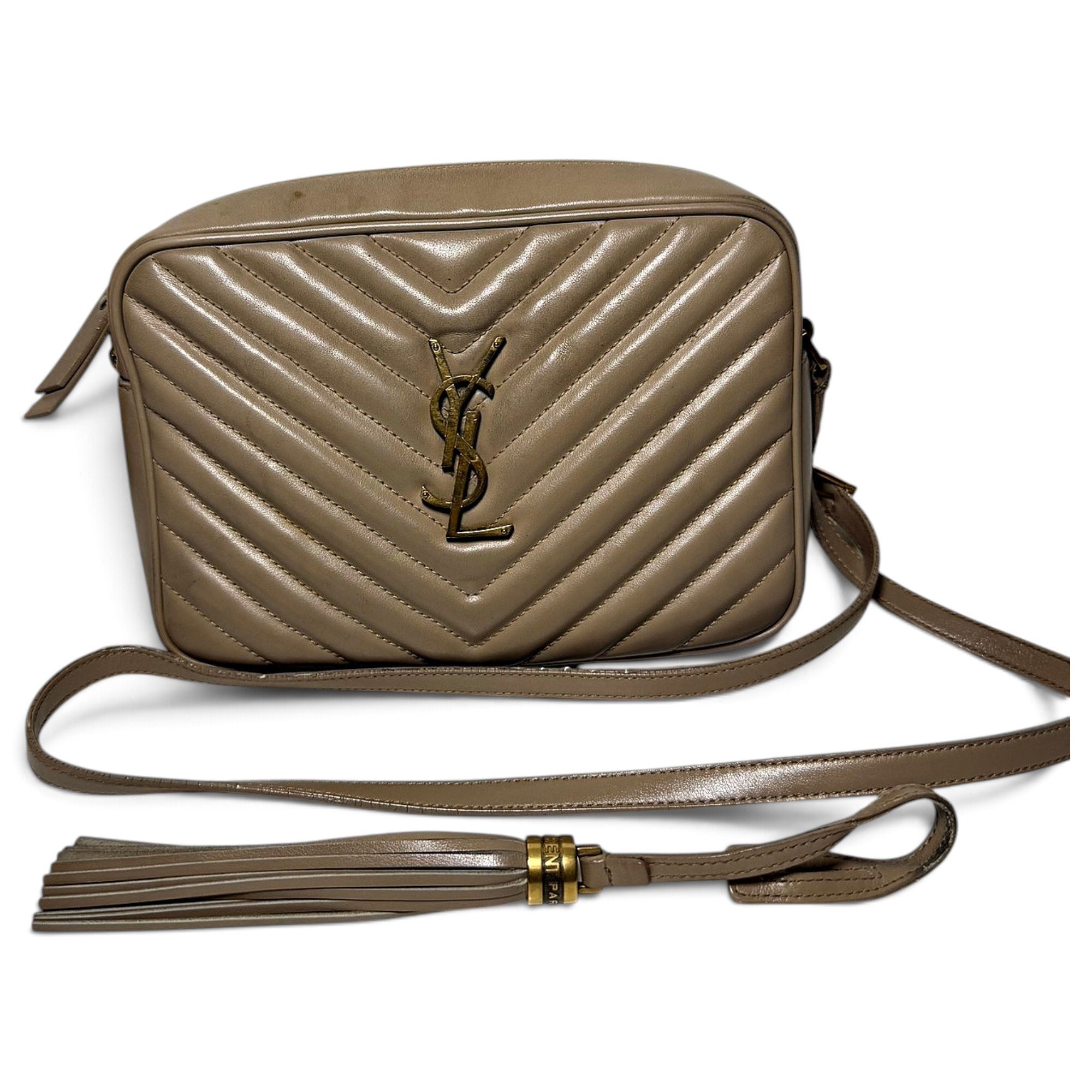 Leather crossbody bag