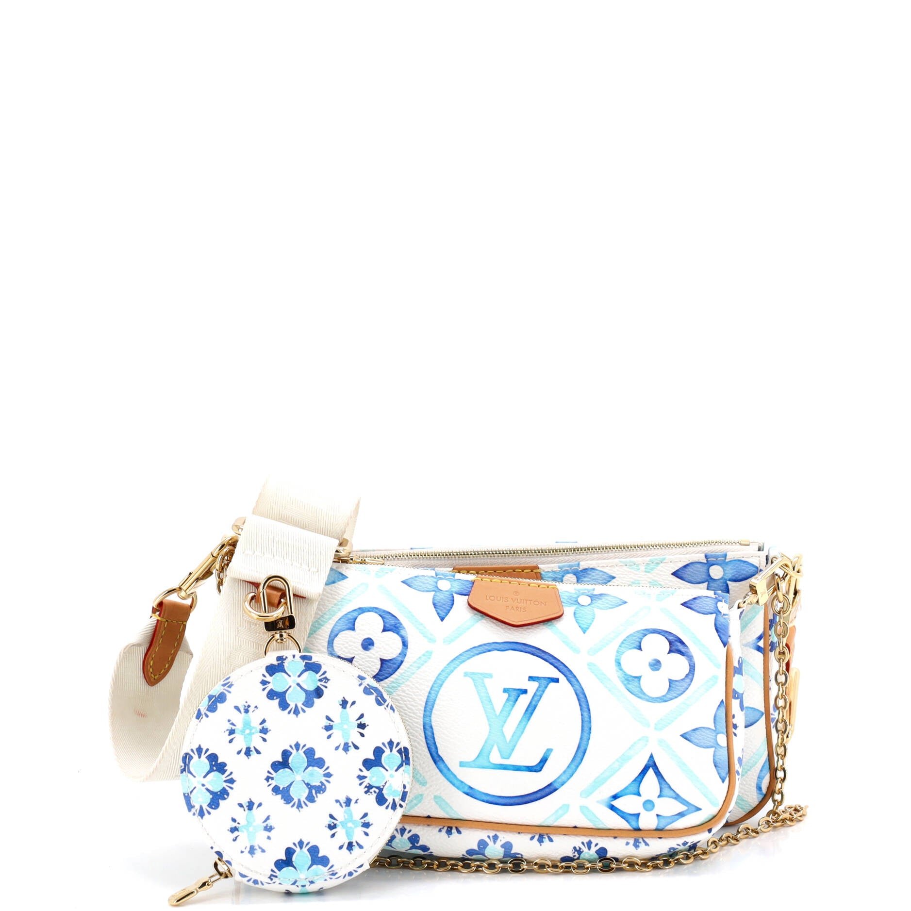 Louis Vuitton Multi Pochette Accessoires By The Pool Monogram Tile Canvas