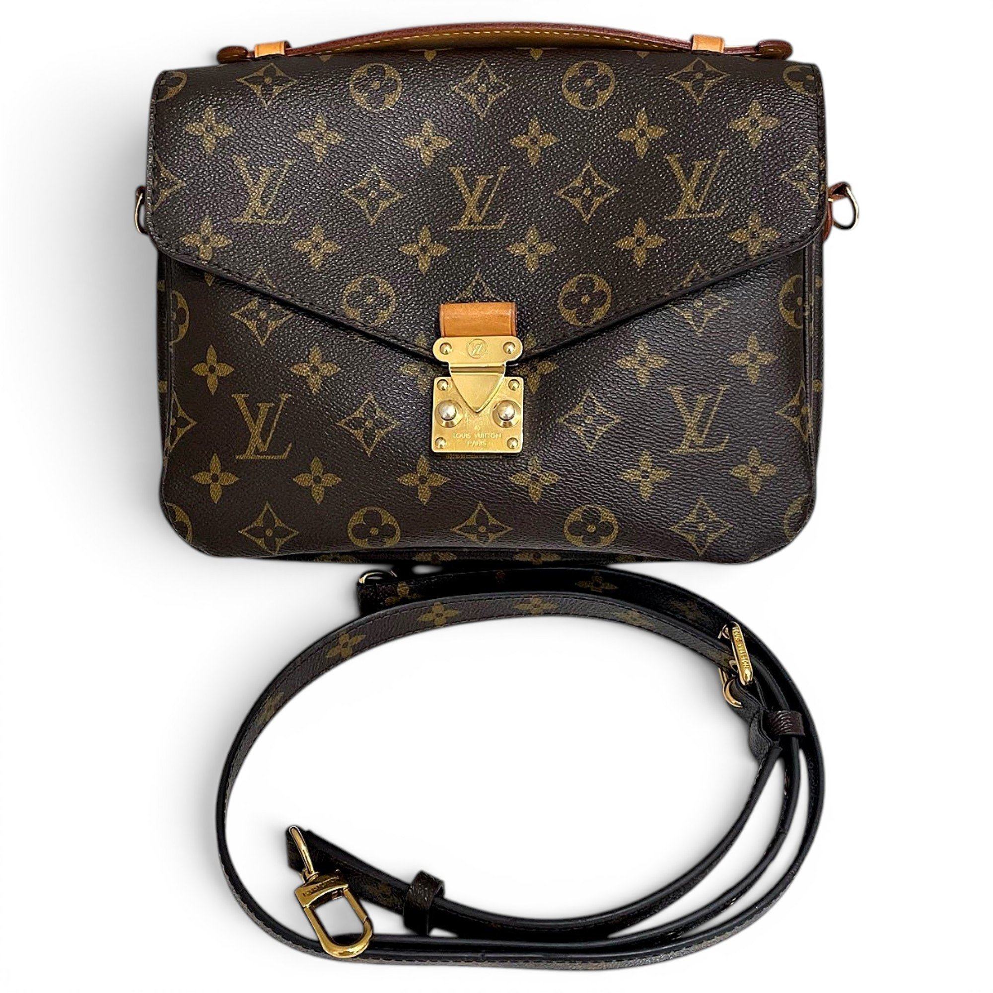 Metis leather handbag