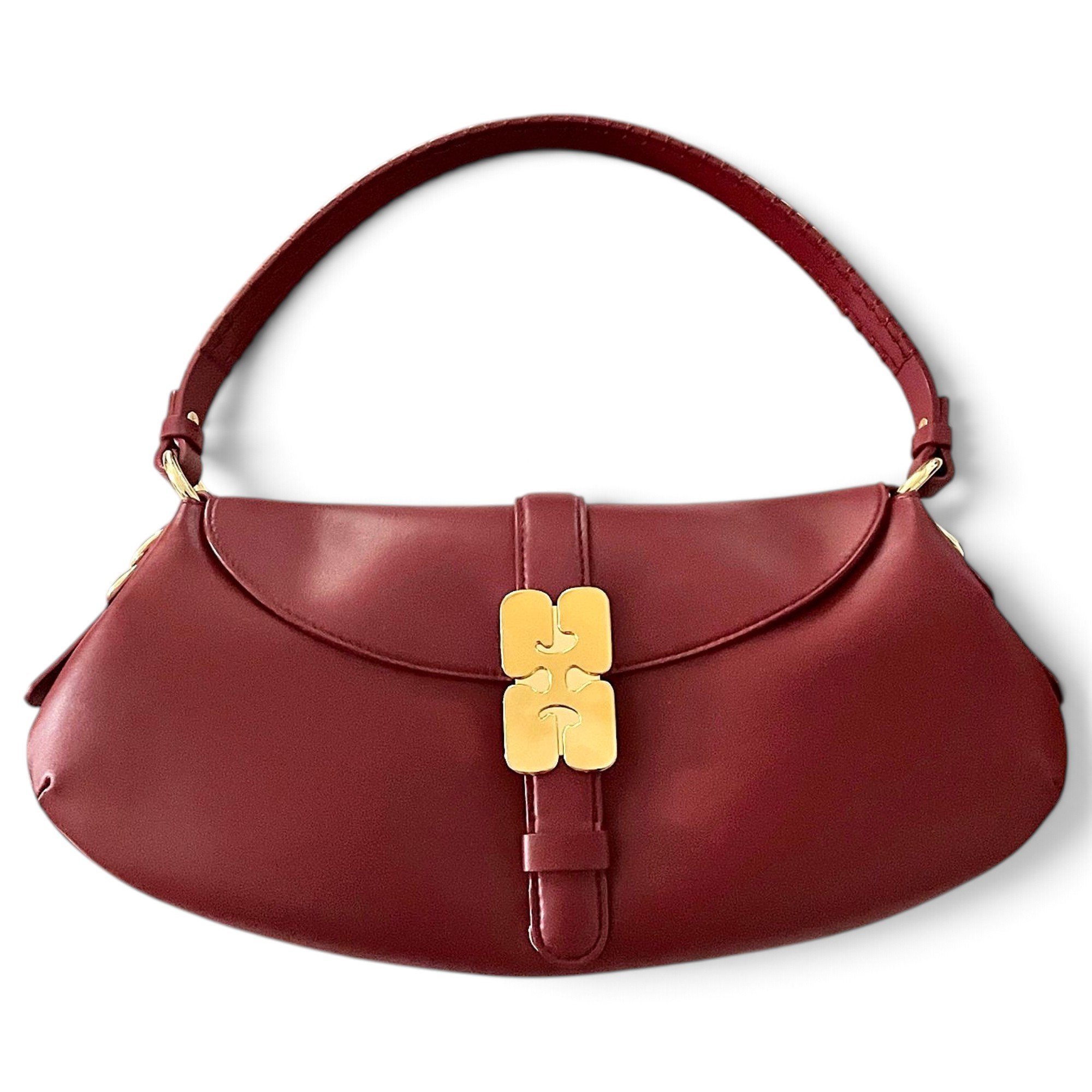 Butterfly leather handbag