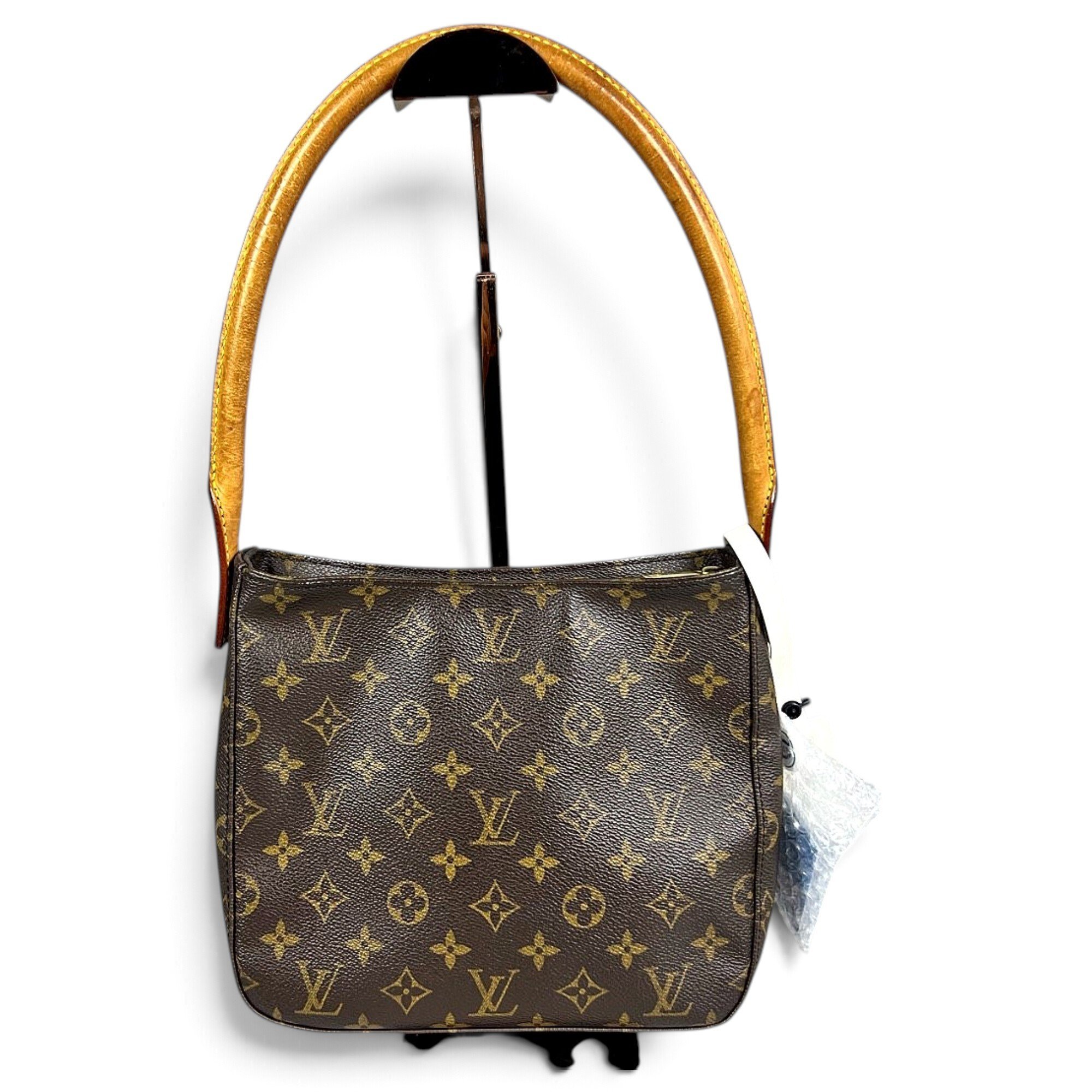 Looping cloth handbag