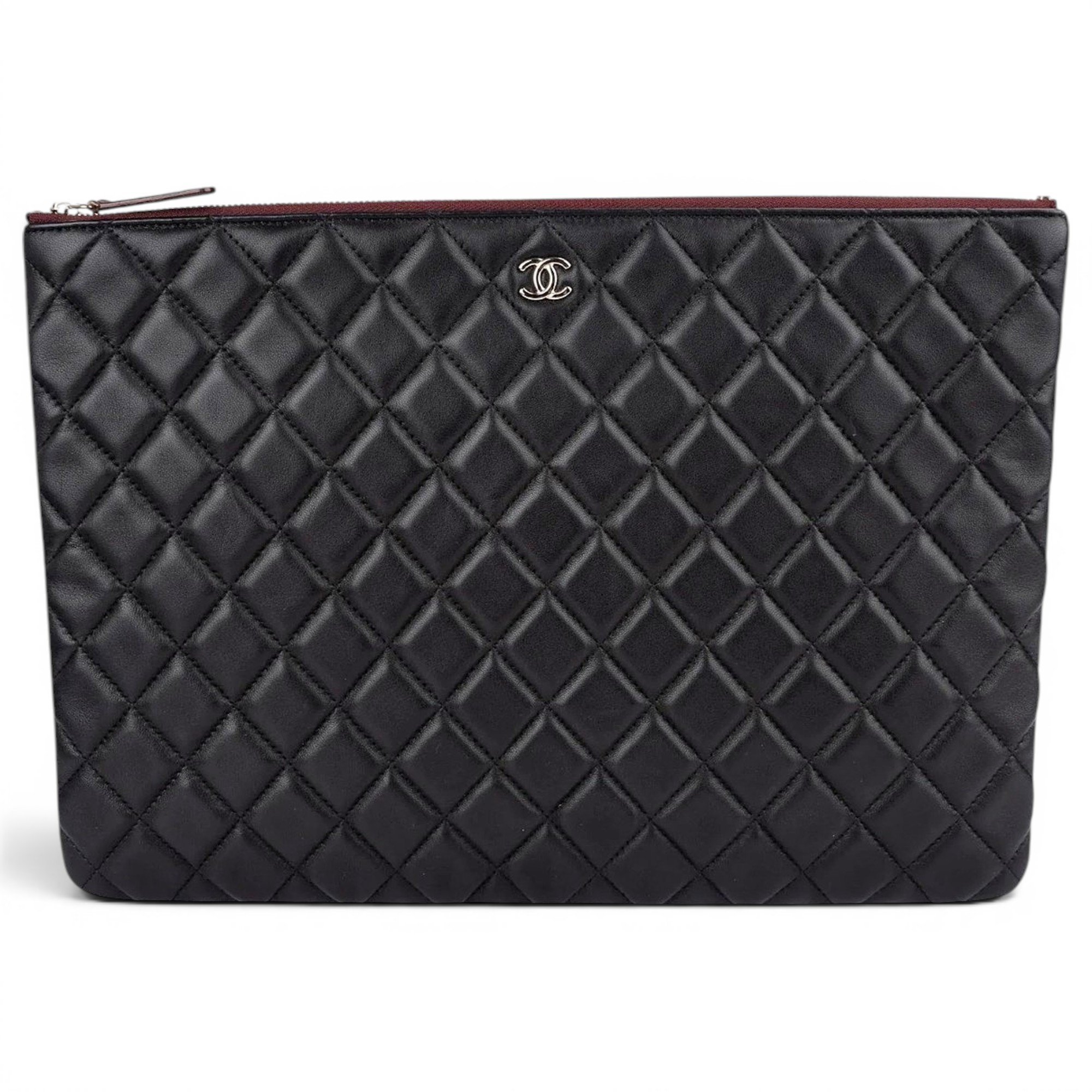 Timeless/Classique leather clutch bag