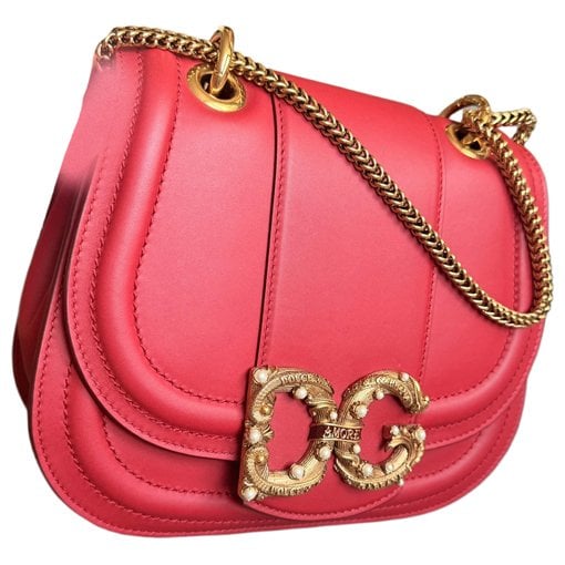 Dolce & Gabbana DG Amore leather crossbody bag