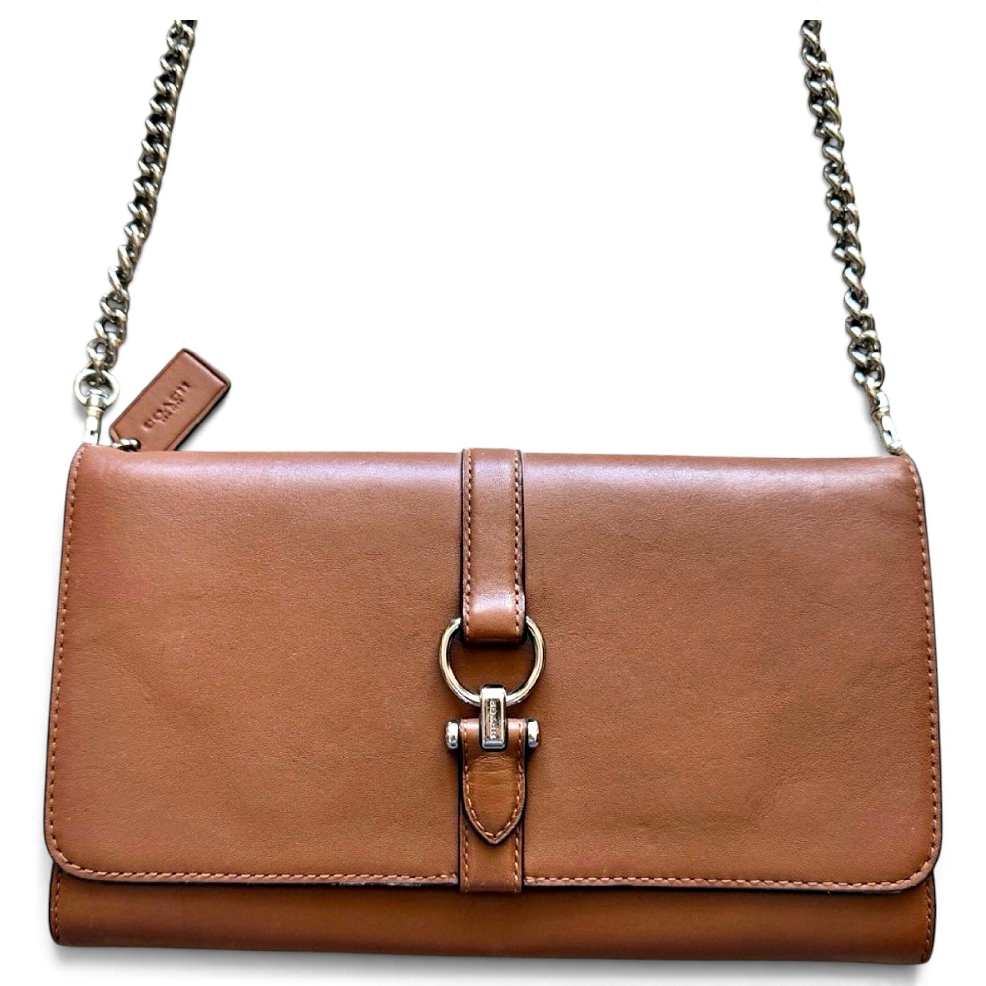 Smooth Crossbody leather crossbody bag