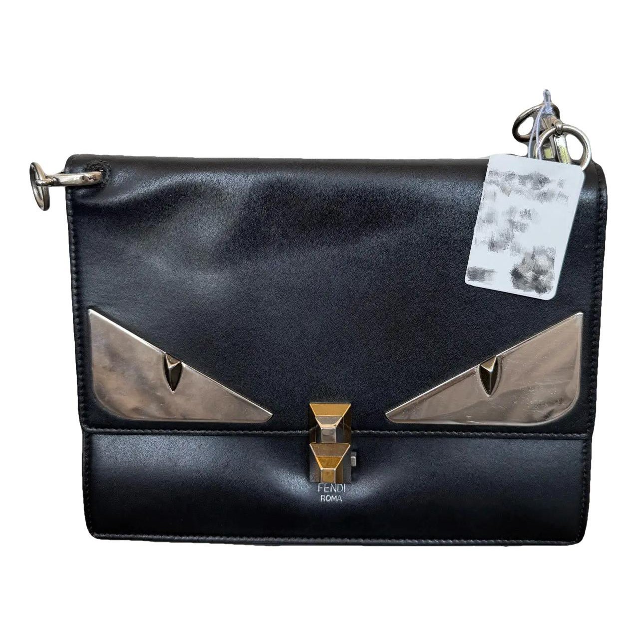 Kan I leather crossbody bag