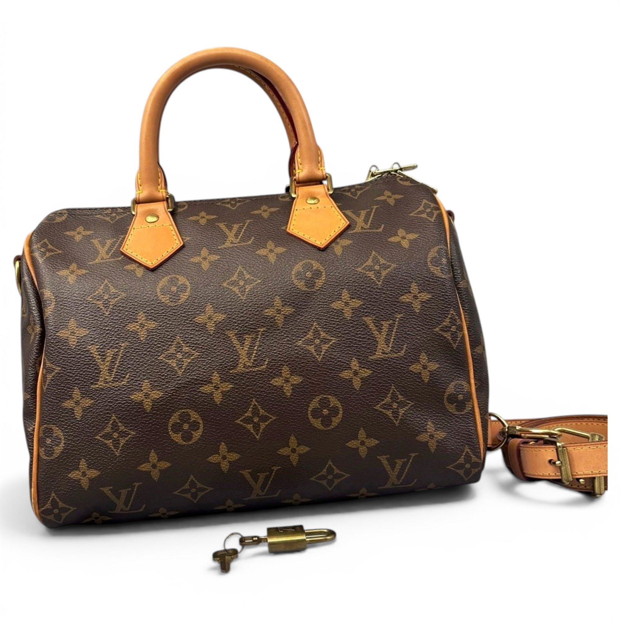 Speedy Bandoulière leather handbag