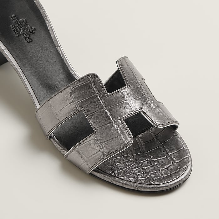 Gris Argenté Oasis Sandal