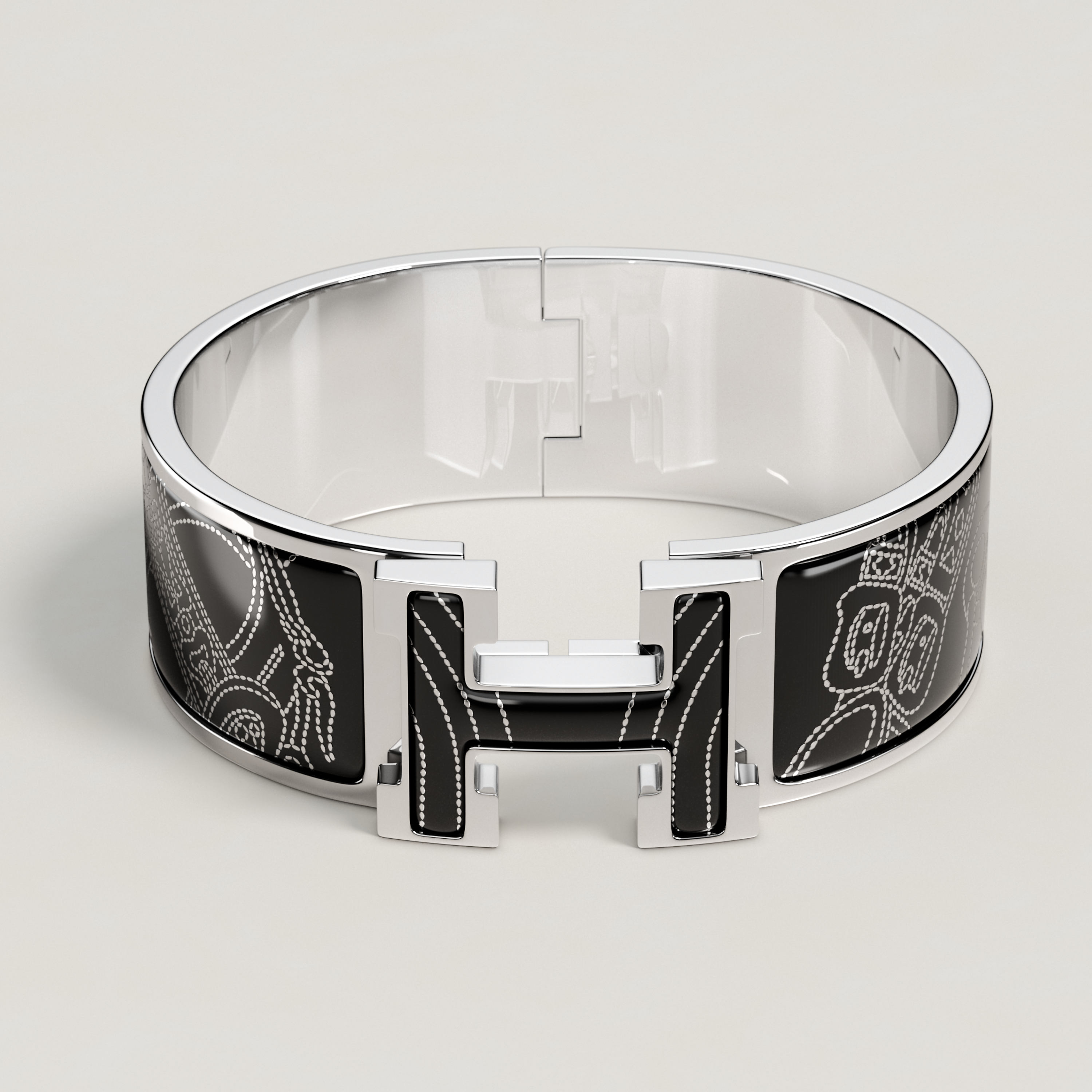 Clic Clac H Brides de Gala Applique Pique bracelet