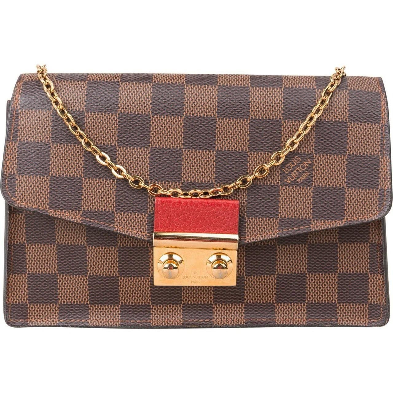 Croisette leather crossbody bag