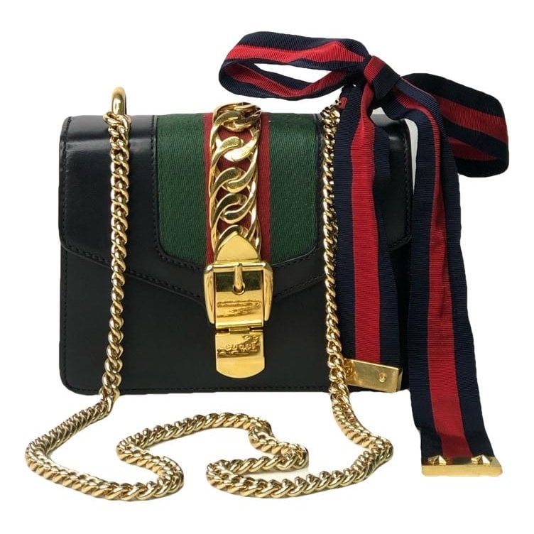 Sylvie Flap Chain leather handbag