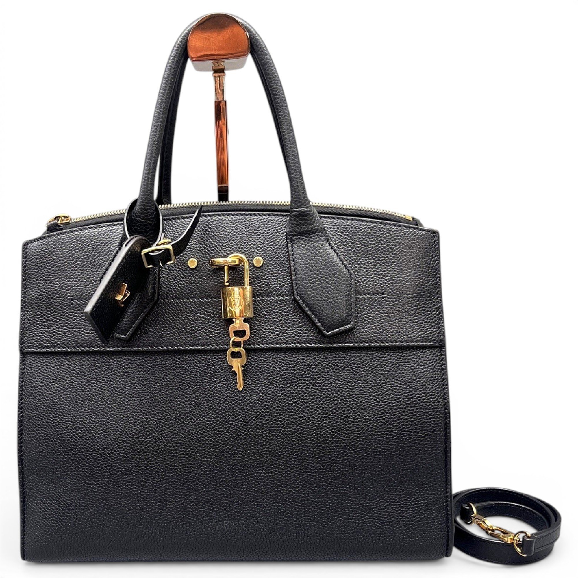 City Steamer leather handbag