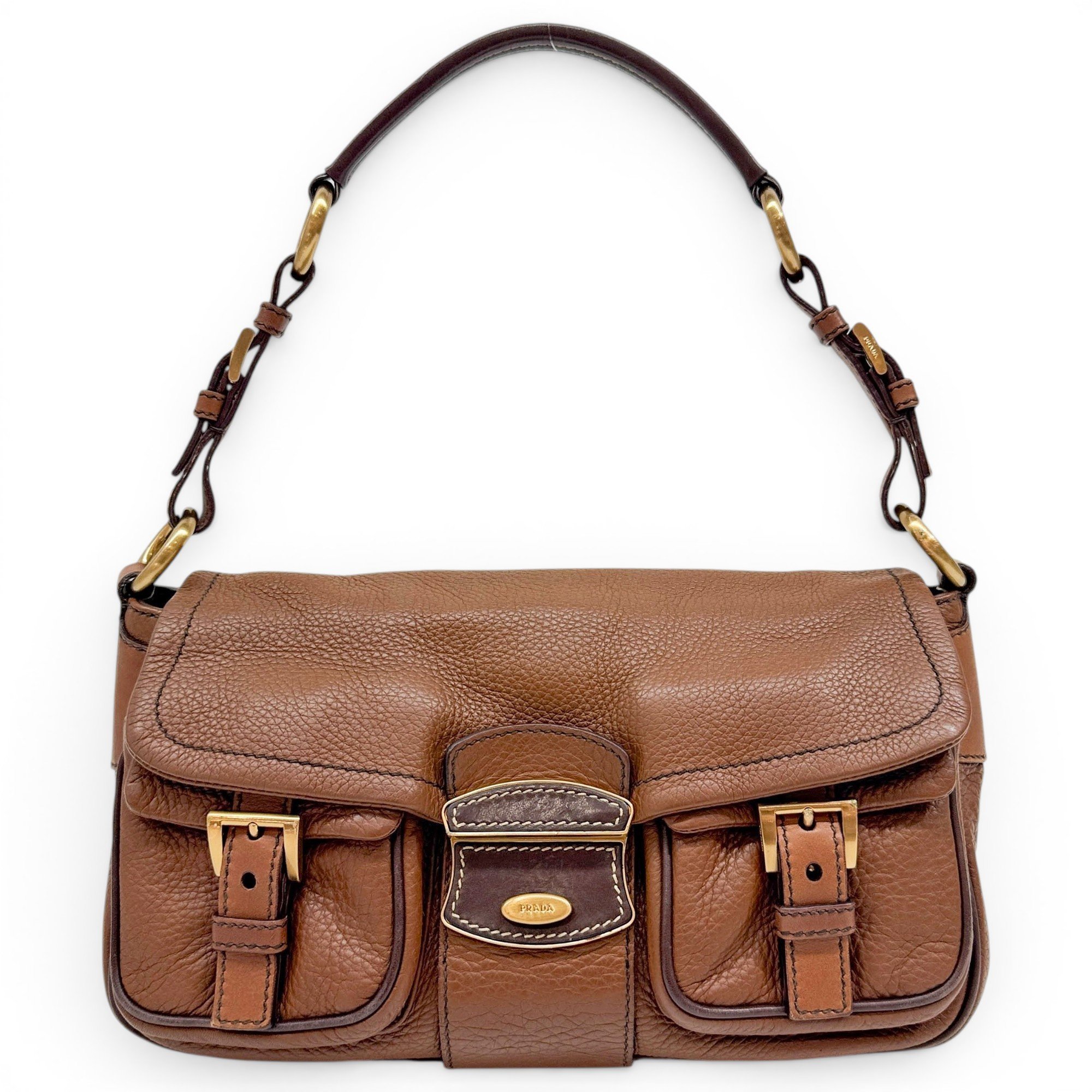 Leather handbag
