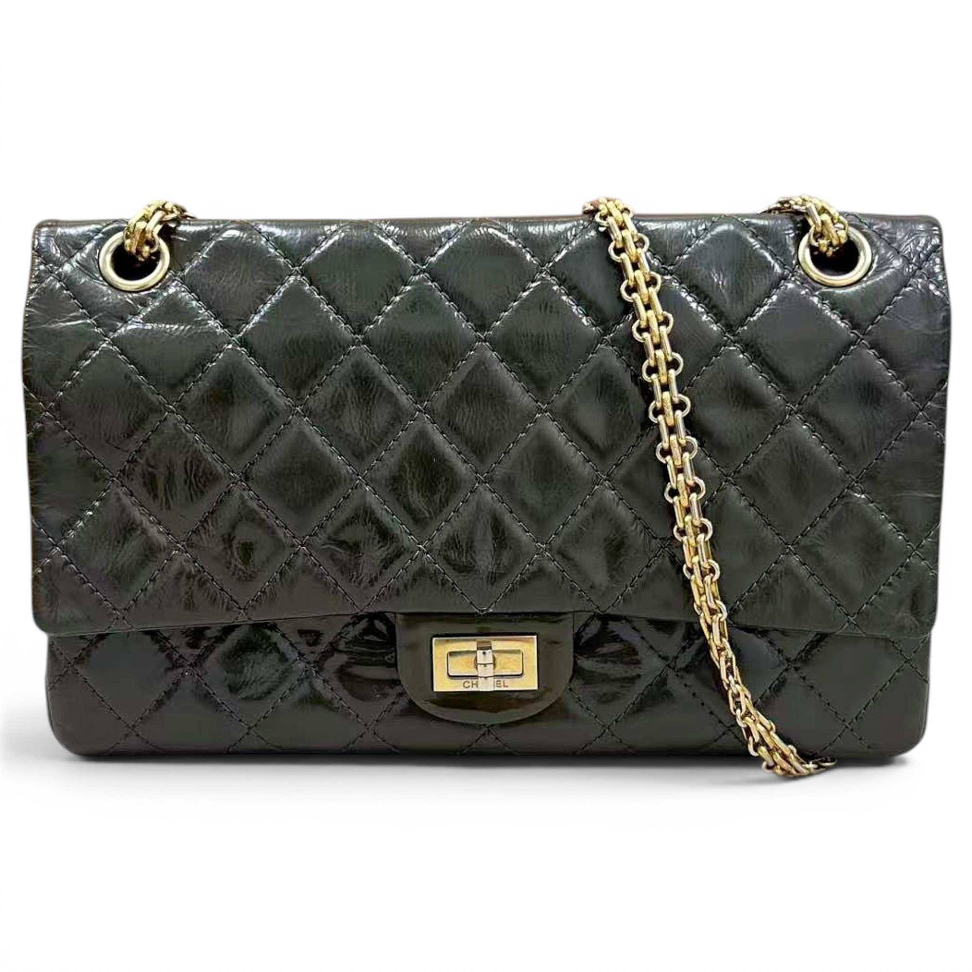 2.55 leather handbag