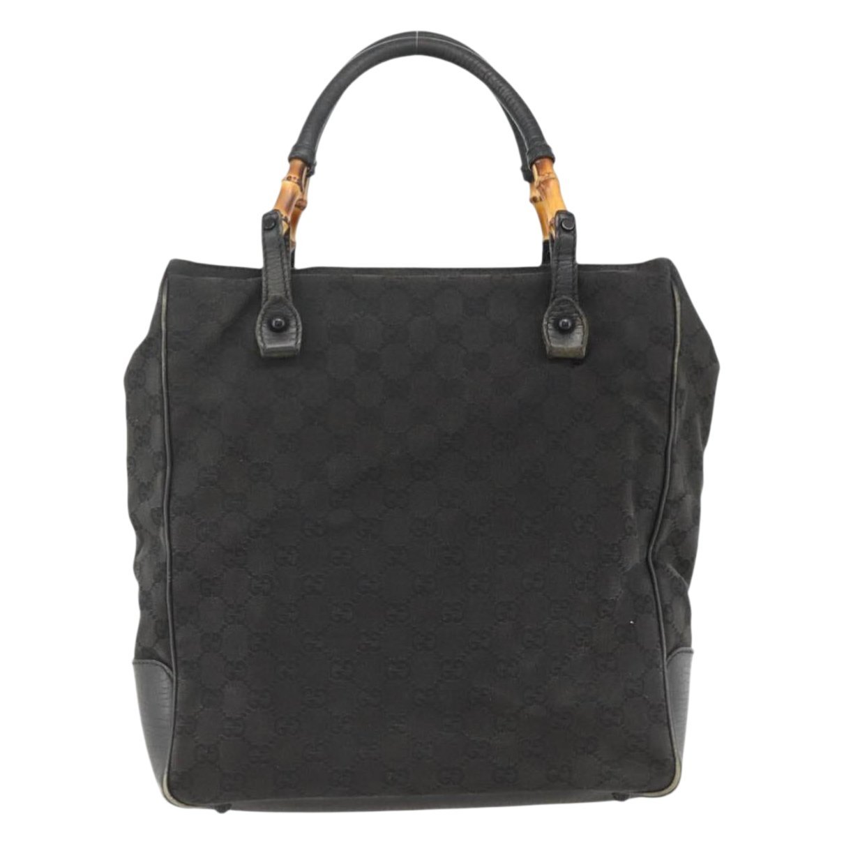 Bamboo leather handbag