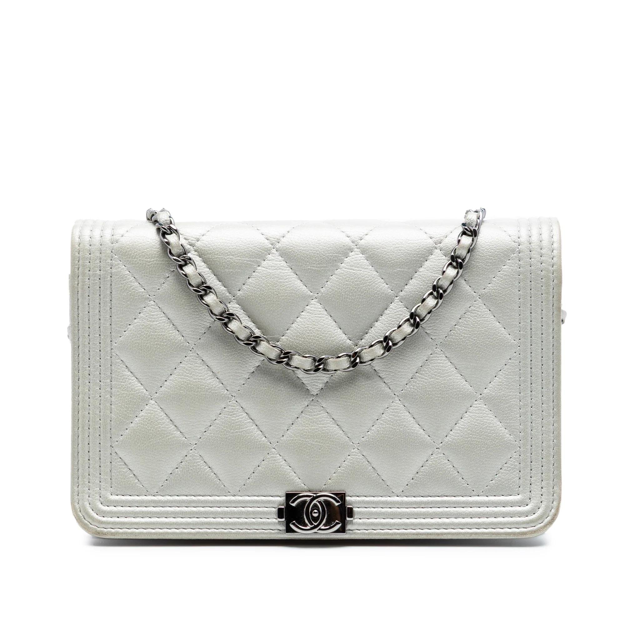 Boy leather crossbody bag