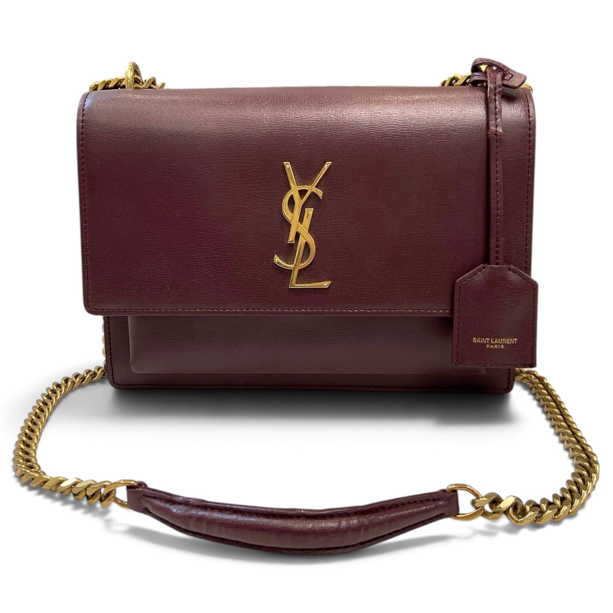 Sunset leather handbag