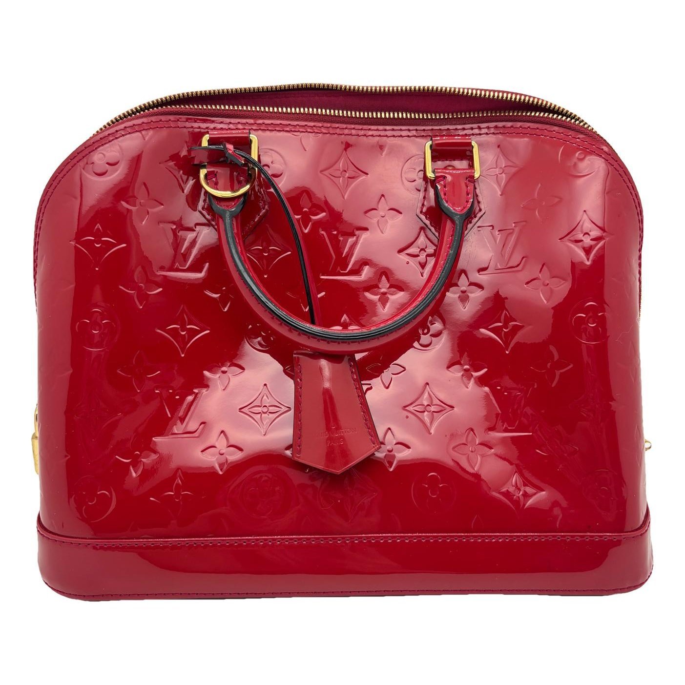 Alma patent leather handbag