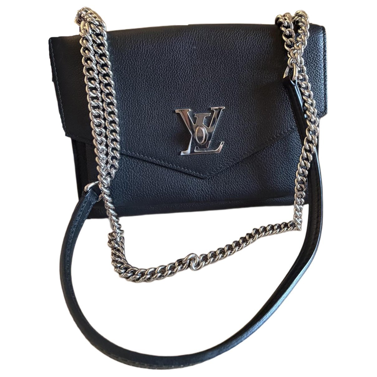 Lockme leather handbag