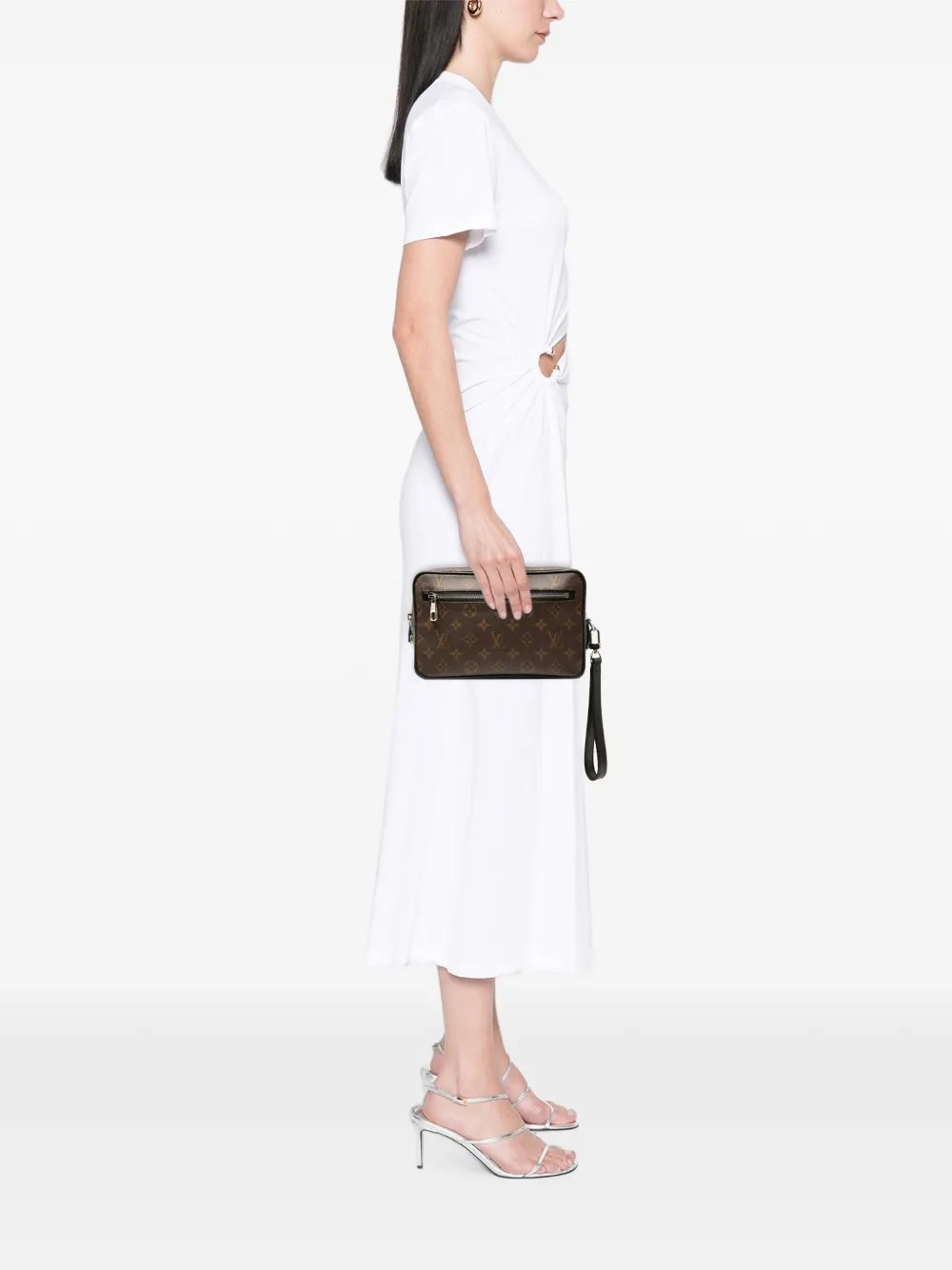 2019 Monogram Macassar Kasai clutch bag