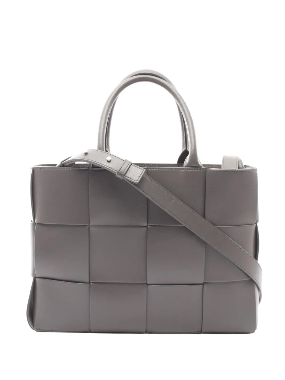 Bottega Veneta 2012-2026 Small Nappa Maxi Intrecciato Arco Tote satchel