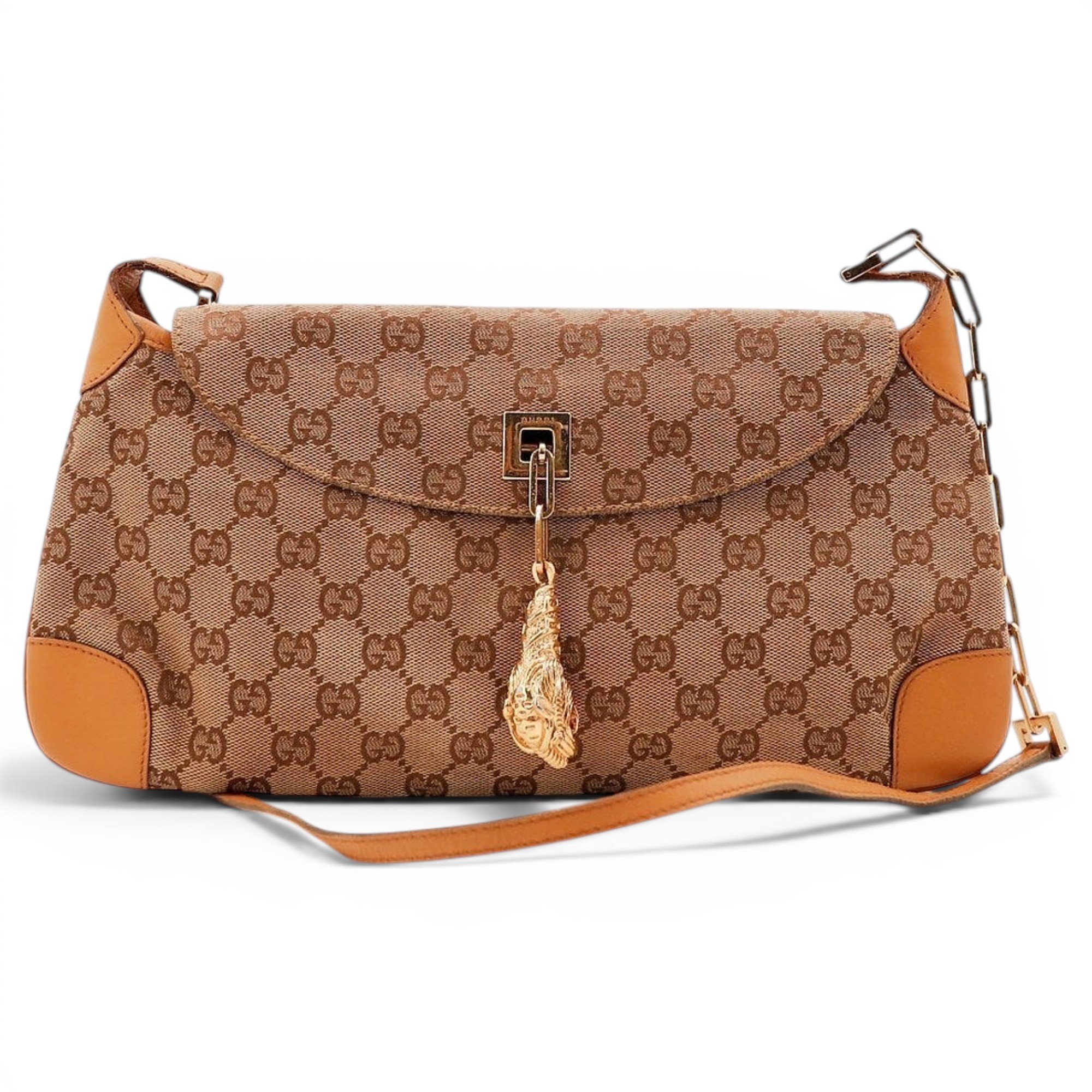 Jackie leather clutch bag