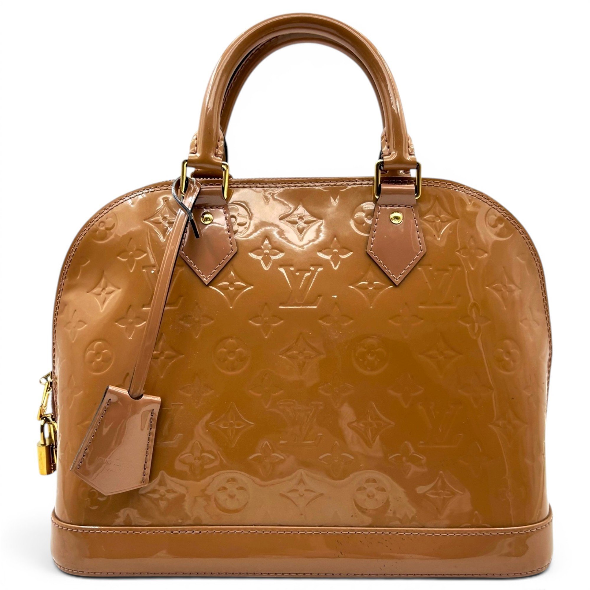 Alma leather handbag