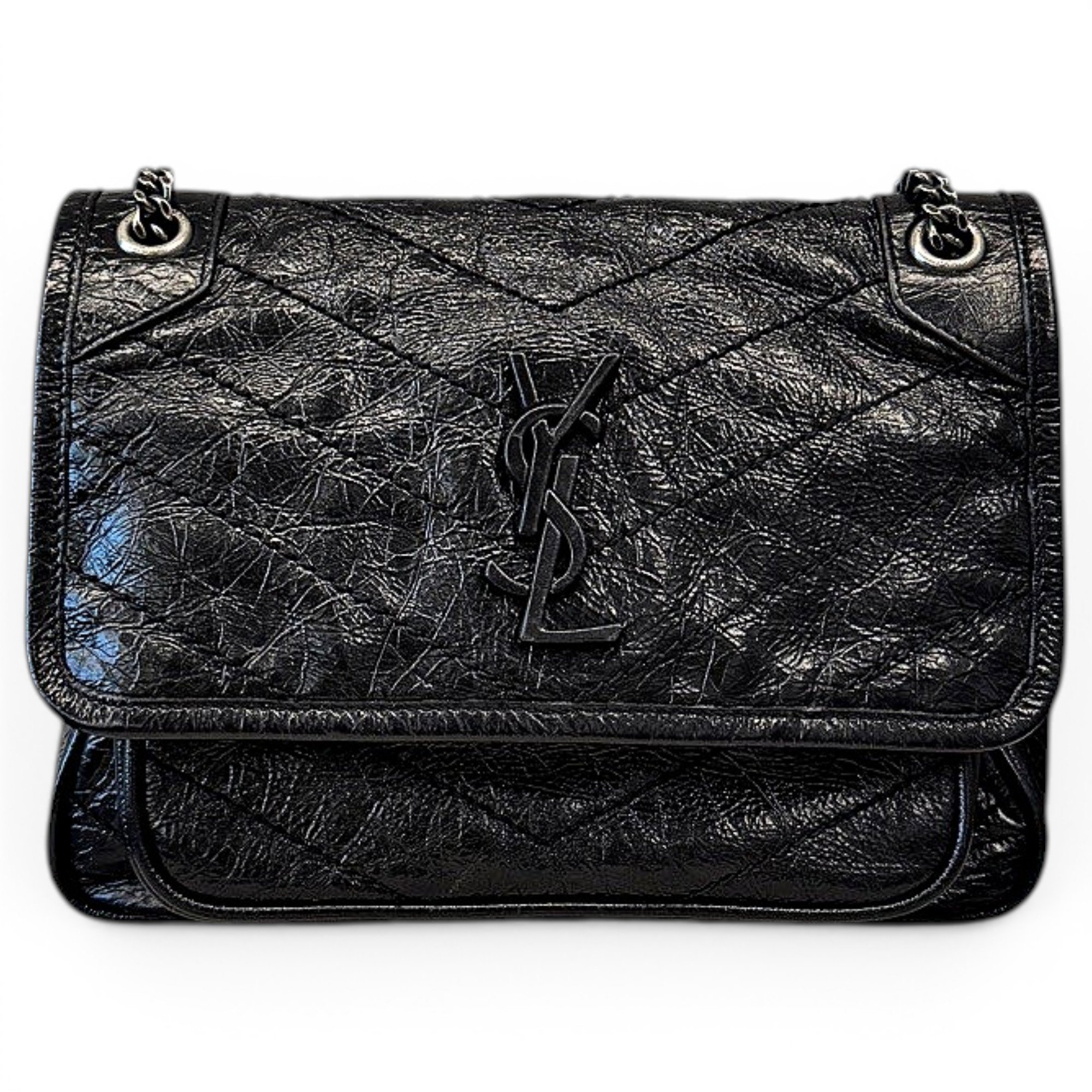 Niki leather crossbody bag
