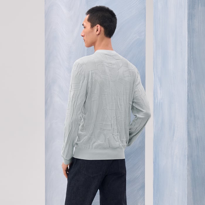 Brume "Fragments Equestres" Crewneck Sweater