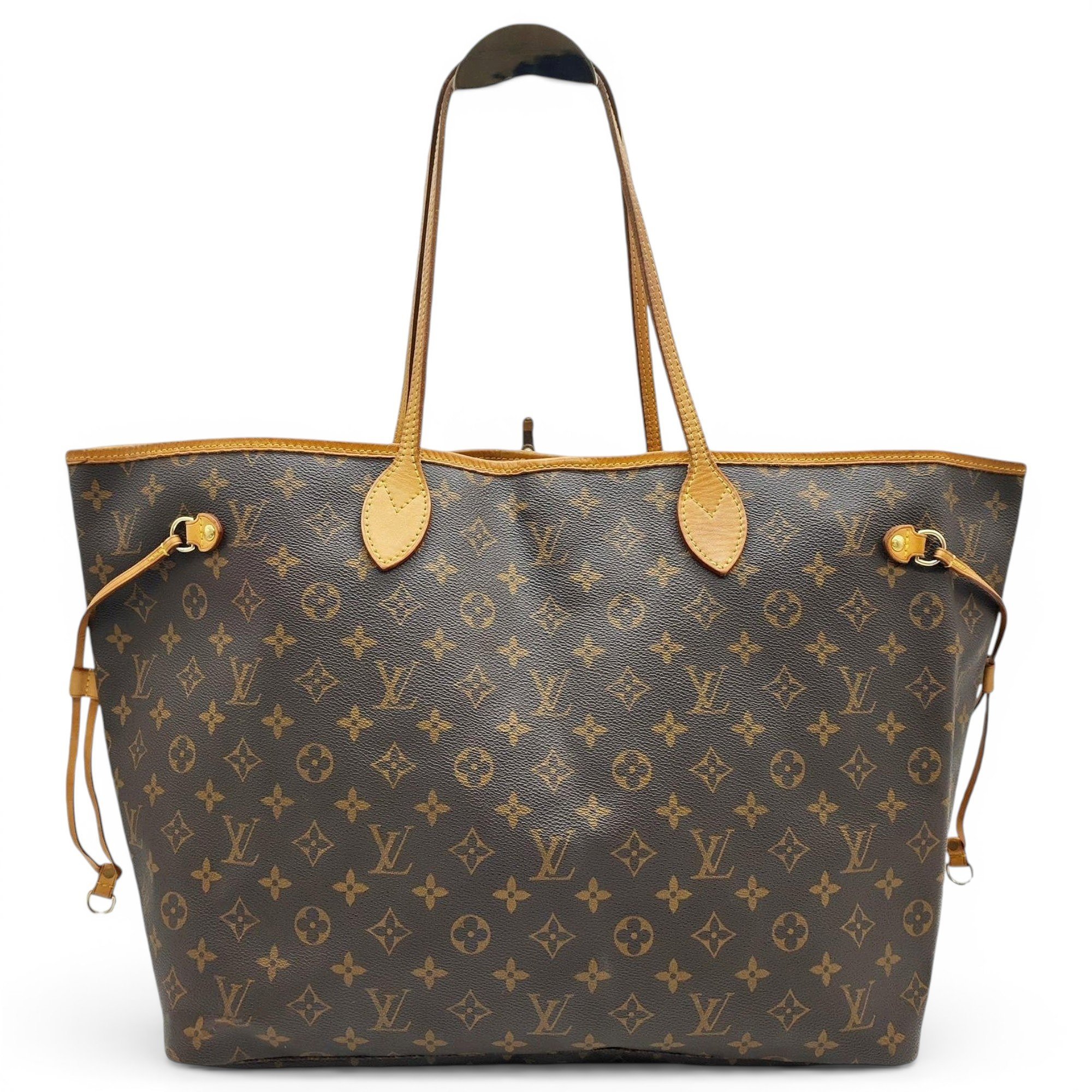 Neverfull leather tote