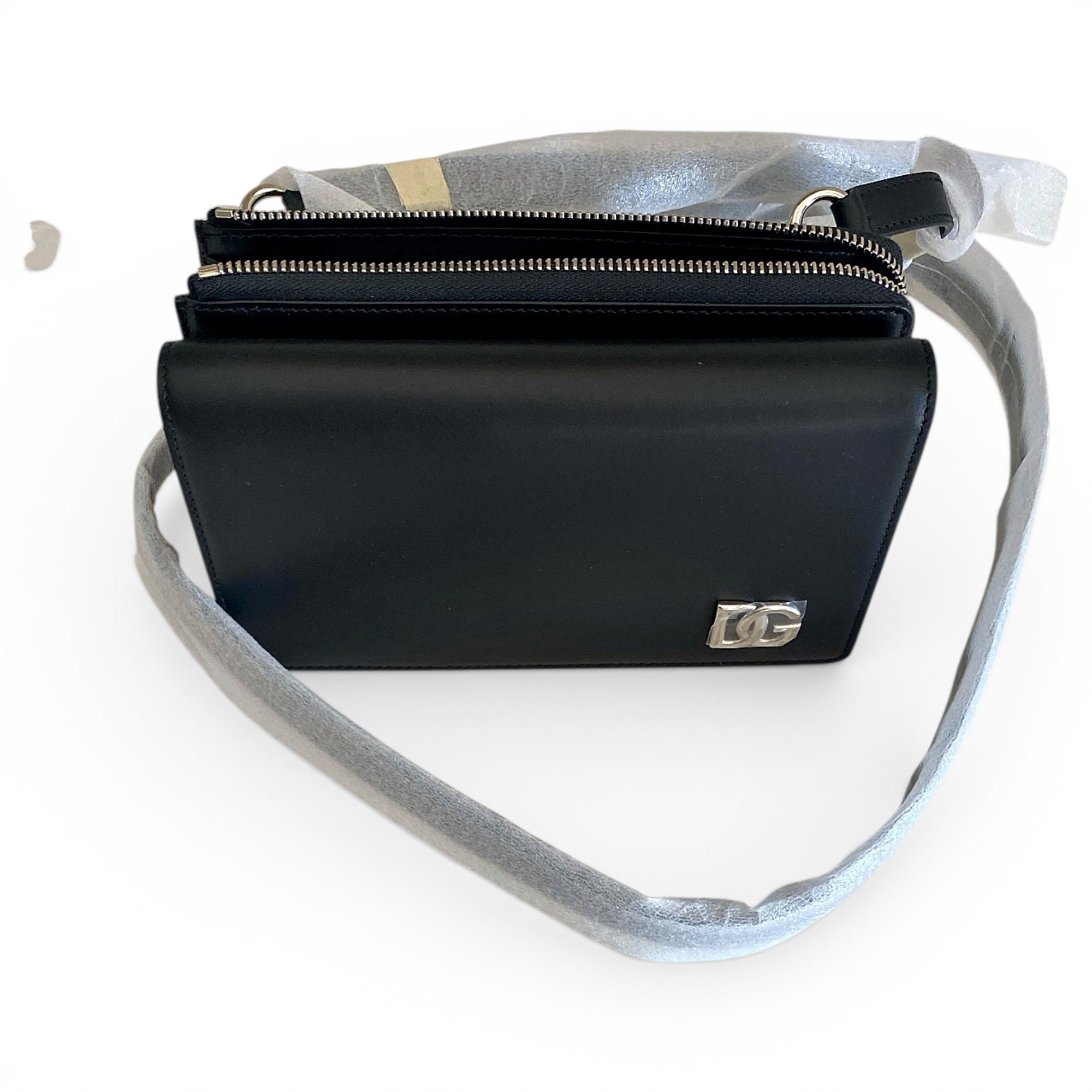 Leather crossbody bag
