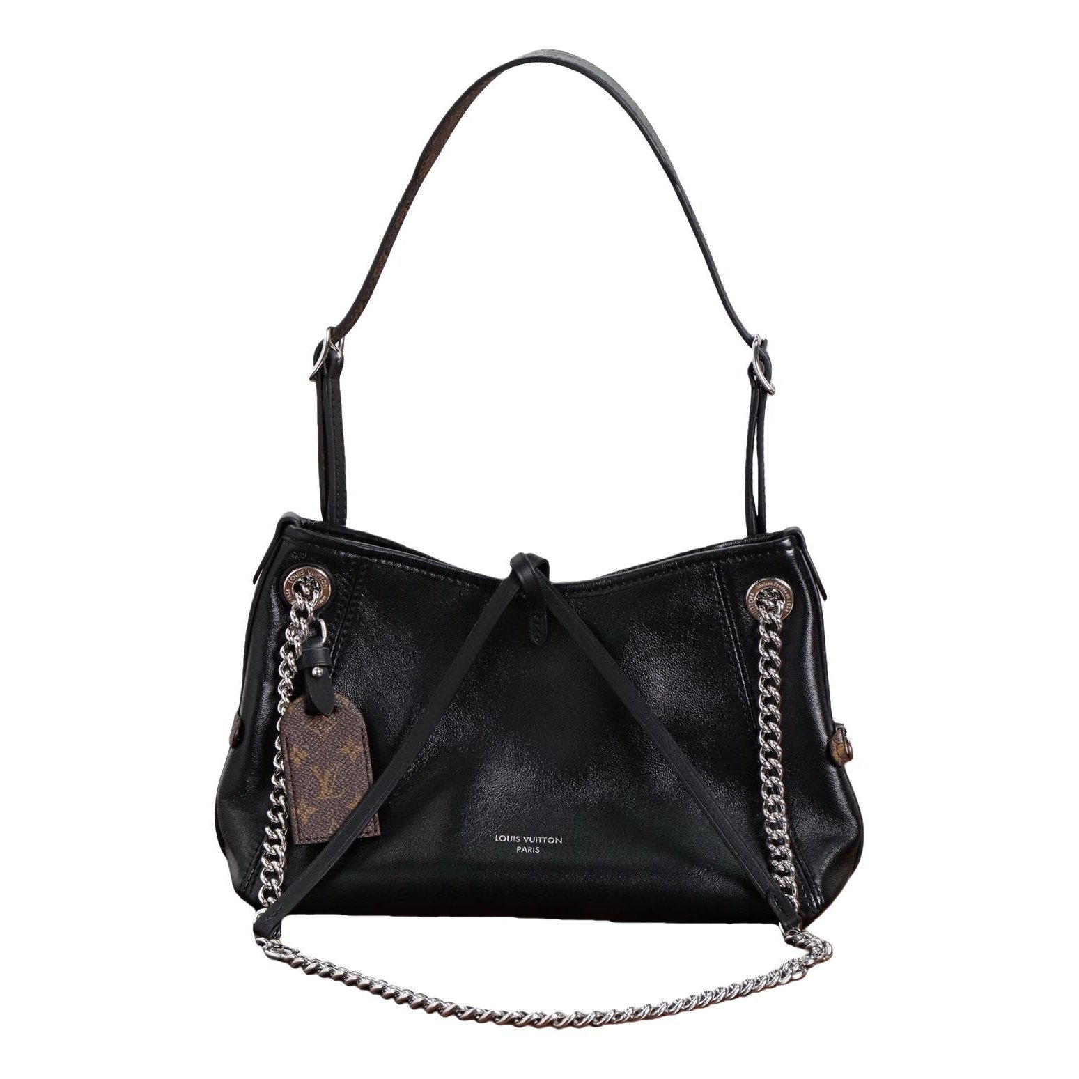 Louis Vuitton Carry All leather handbag