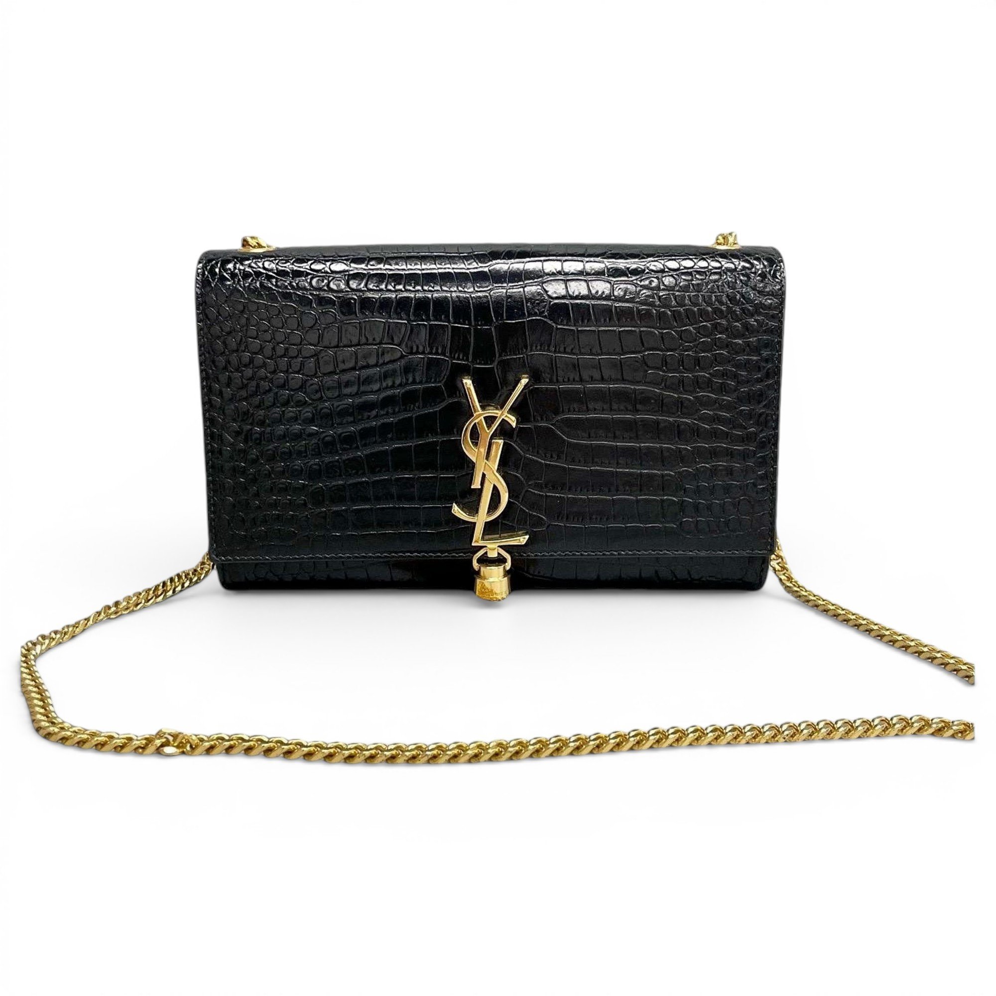 Pompom Kate leather handbag