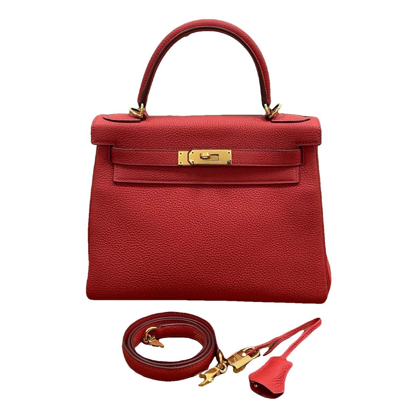 Kelly 28 leather handbag