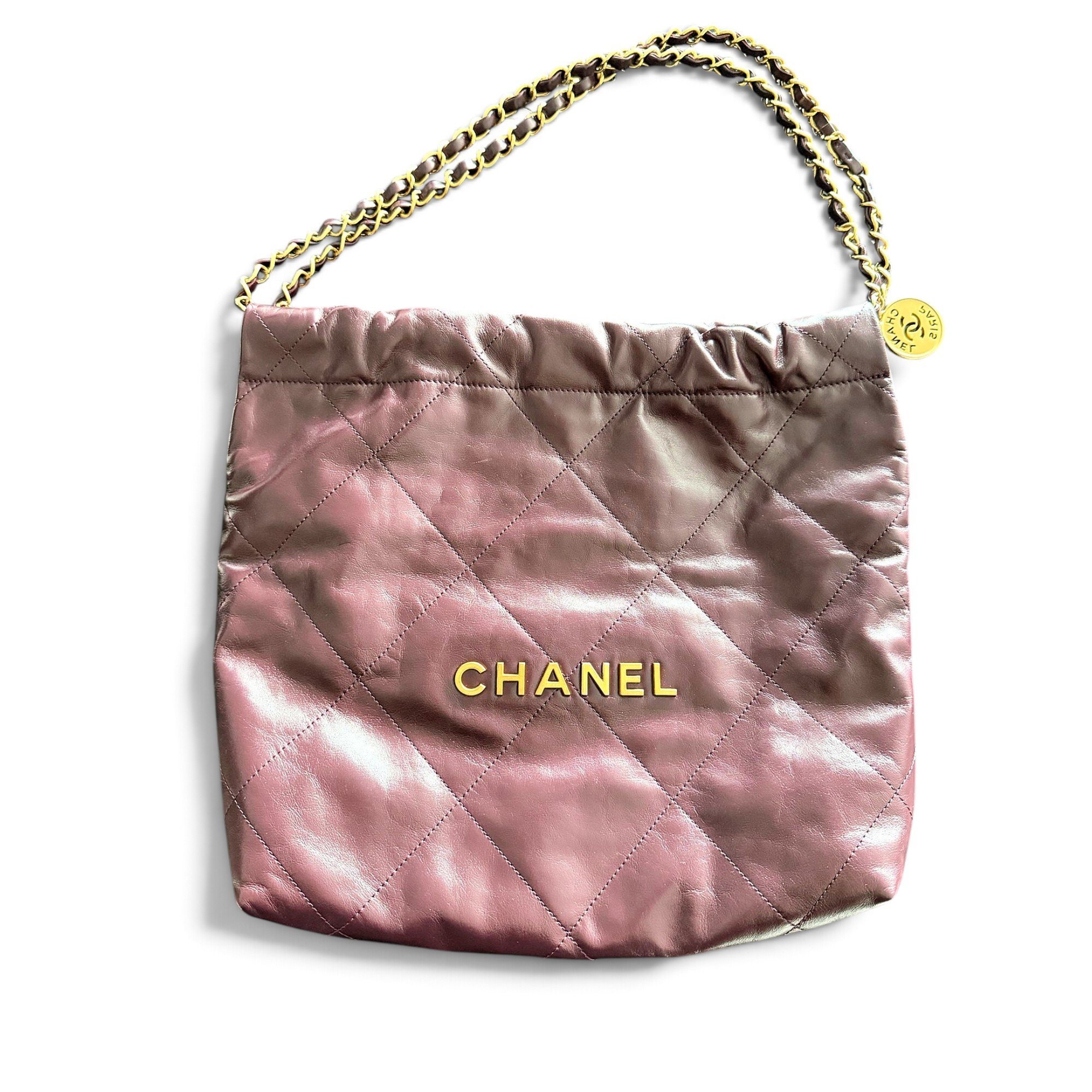 Chanel 22 leather handbag