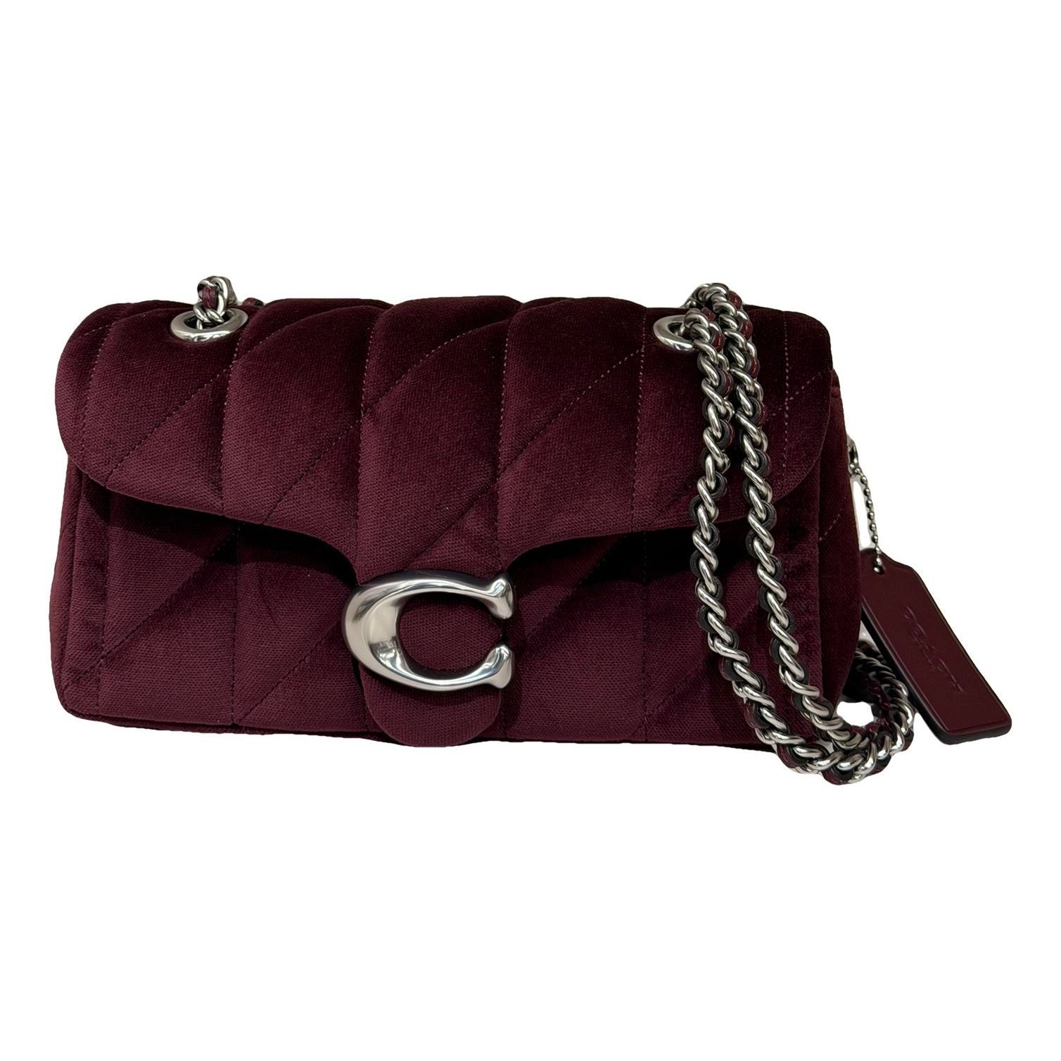 Tabby velvet handbag