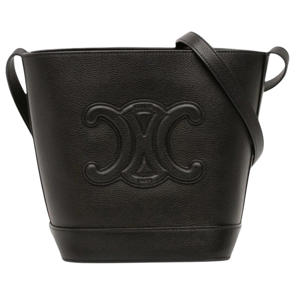 Triomphe leather tote