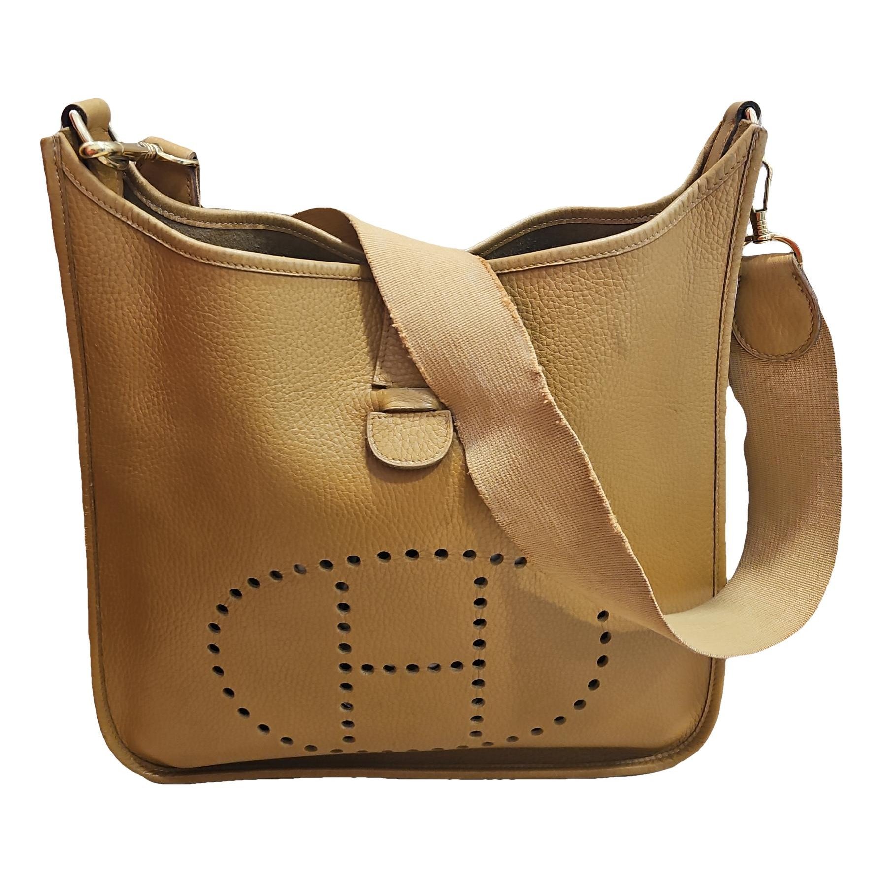 Evelyne leather crossbody bag