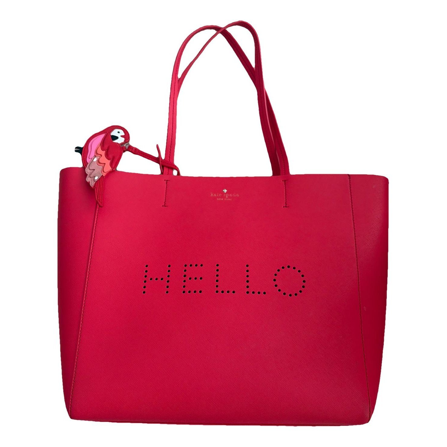 Leather tote