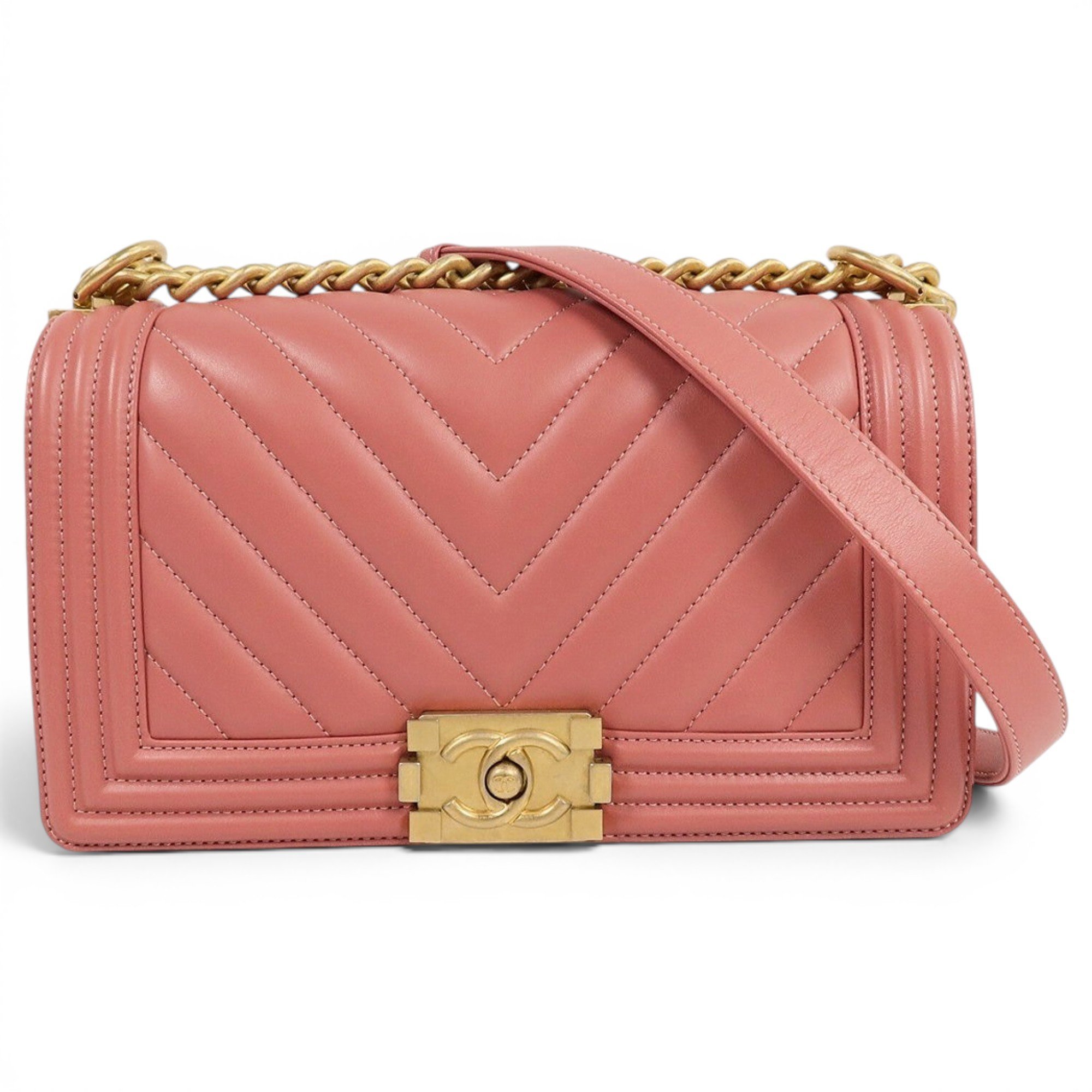 Boy leather crossbody bag