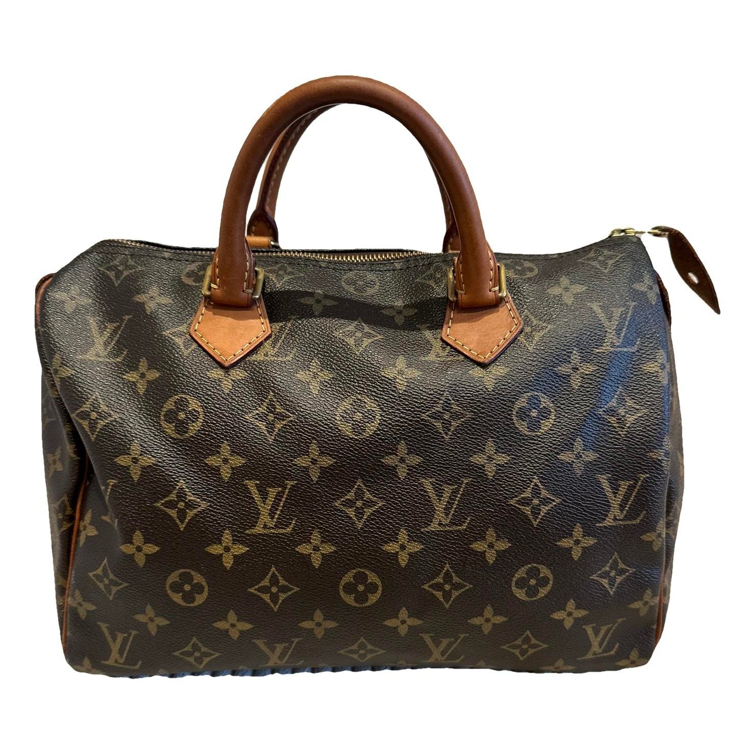 Speedy leather handbag