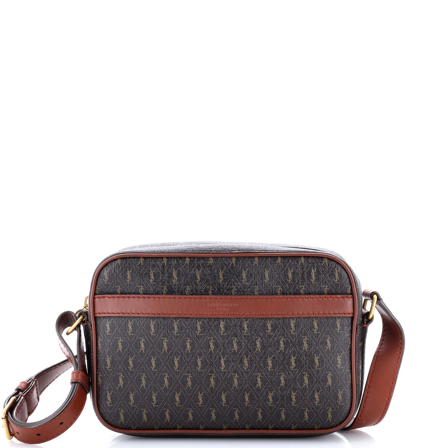 Le Monogramme Camera Bag Monogram All Over Coated Canvas and Leather Small
