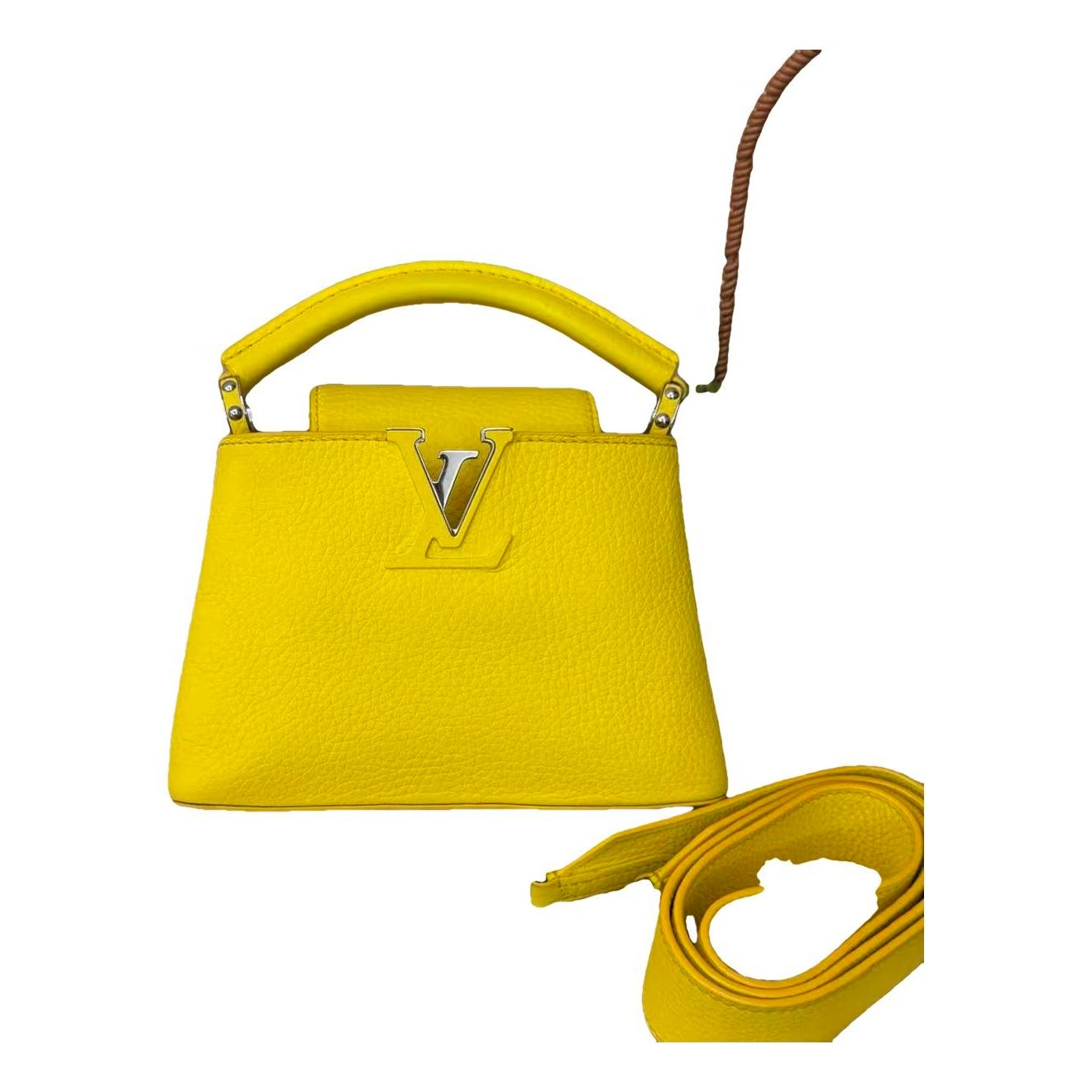Capucines leather handbag